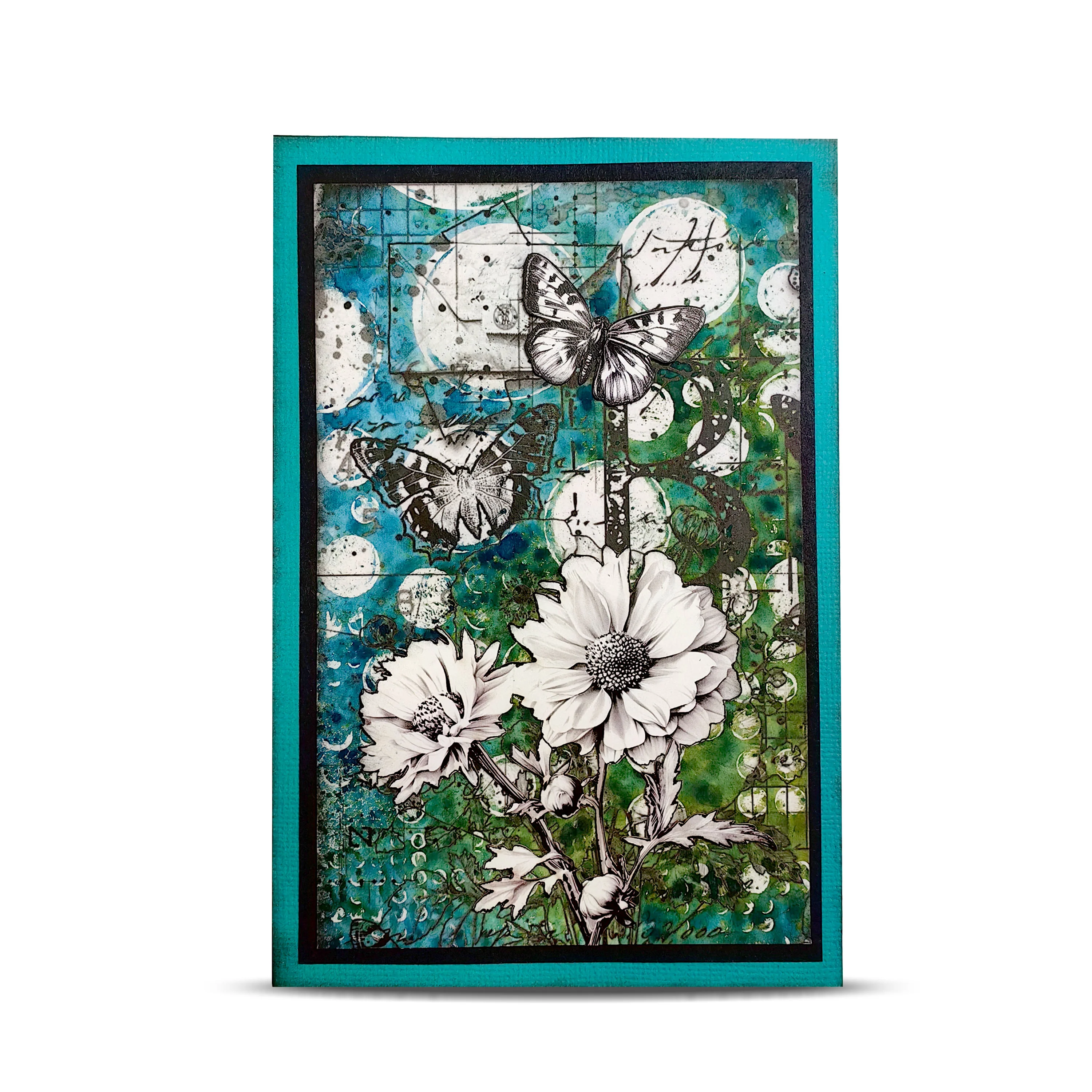PA-45 - A4 Design Paper - Moss Residue - Image 19