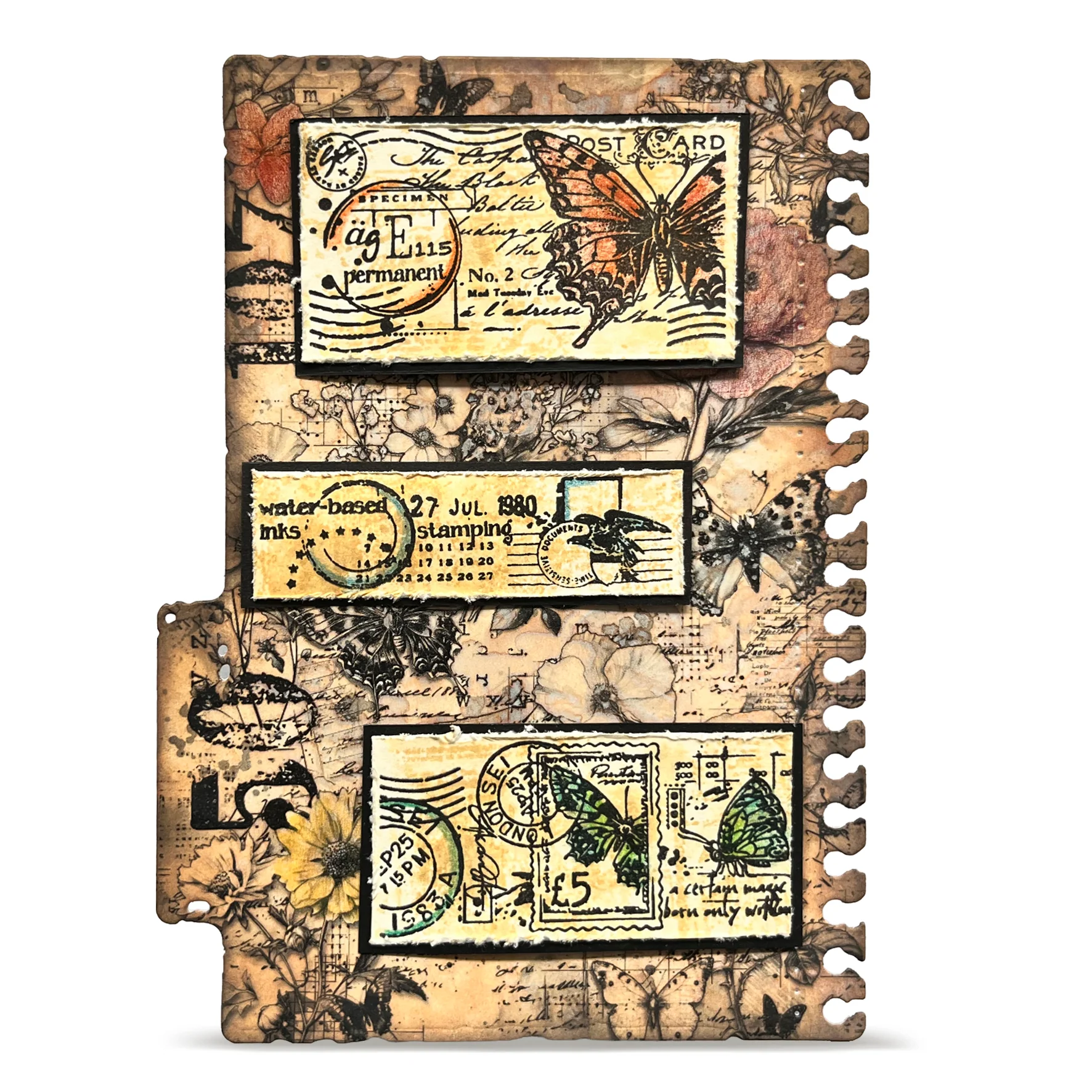 PA-46 - A5 Design Paper - Herb Traces - Image 30