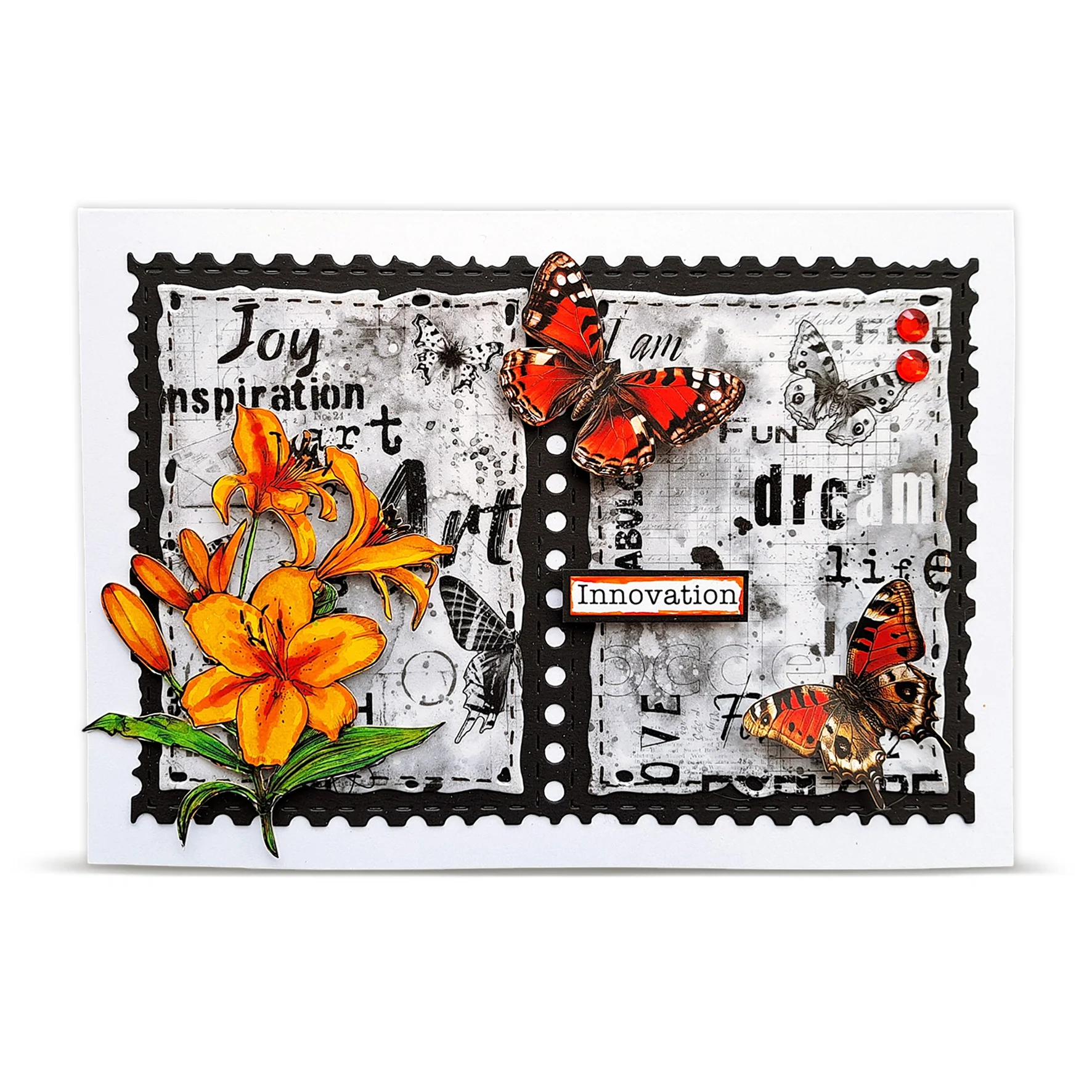 PA-47 - 6 x 6 (inch) Design Paper - Graph Paper Garden - Image 28