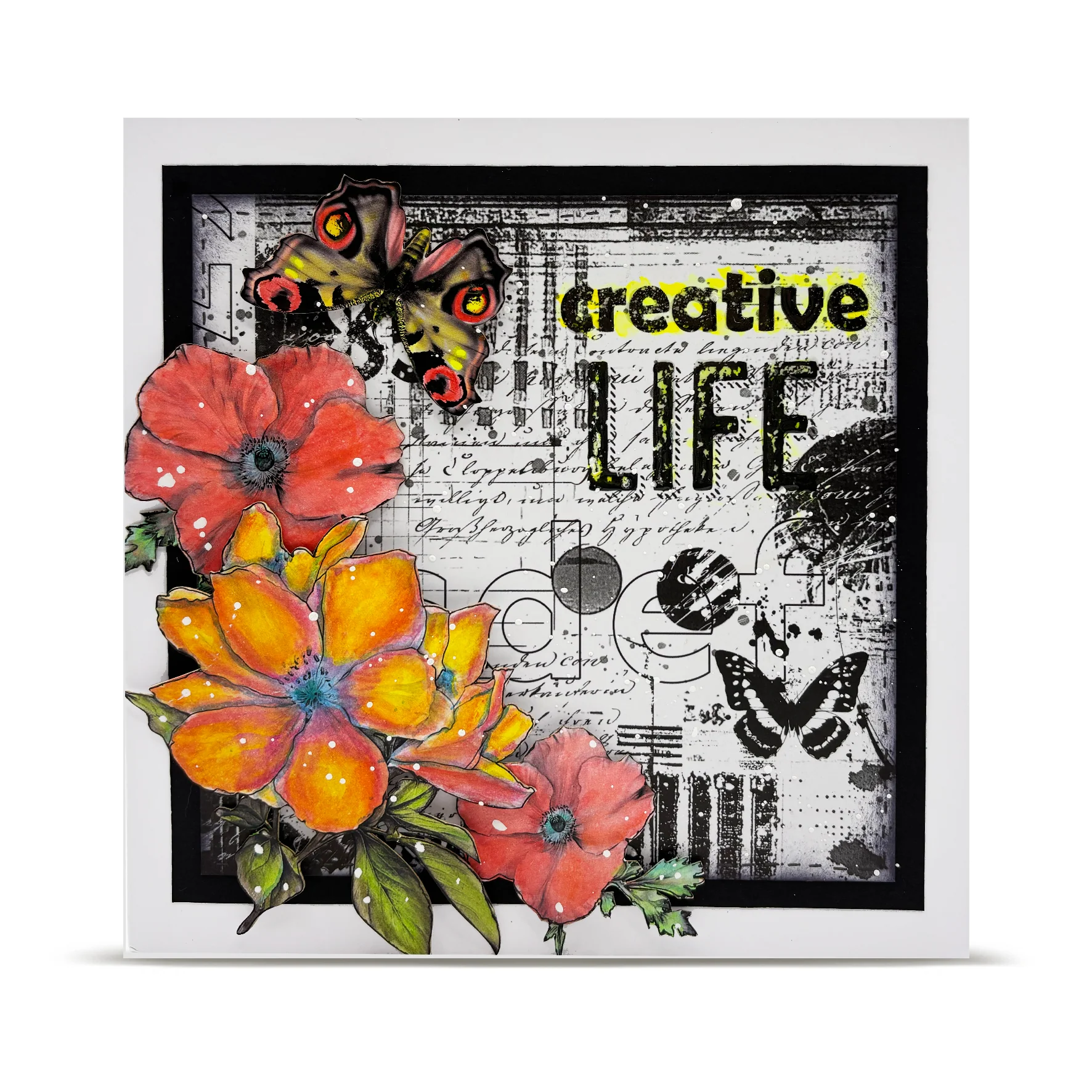 PA-48 - 12 x 12 (inch) Design Paper - Speckled Vellum - Image 14