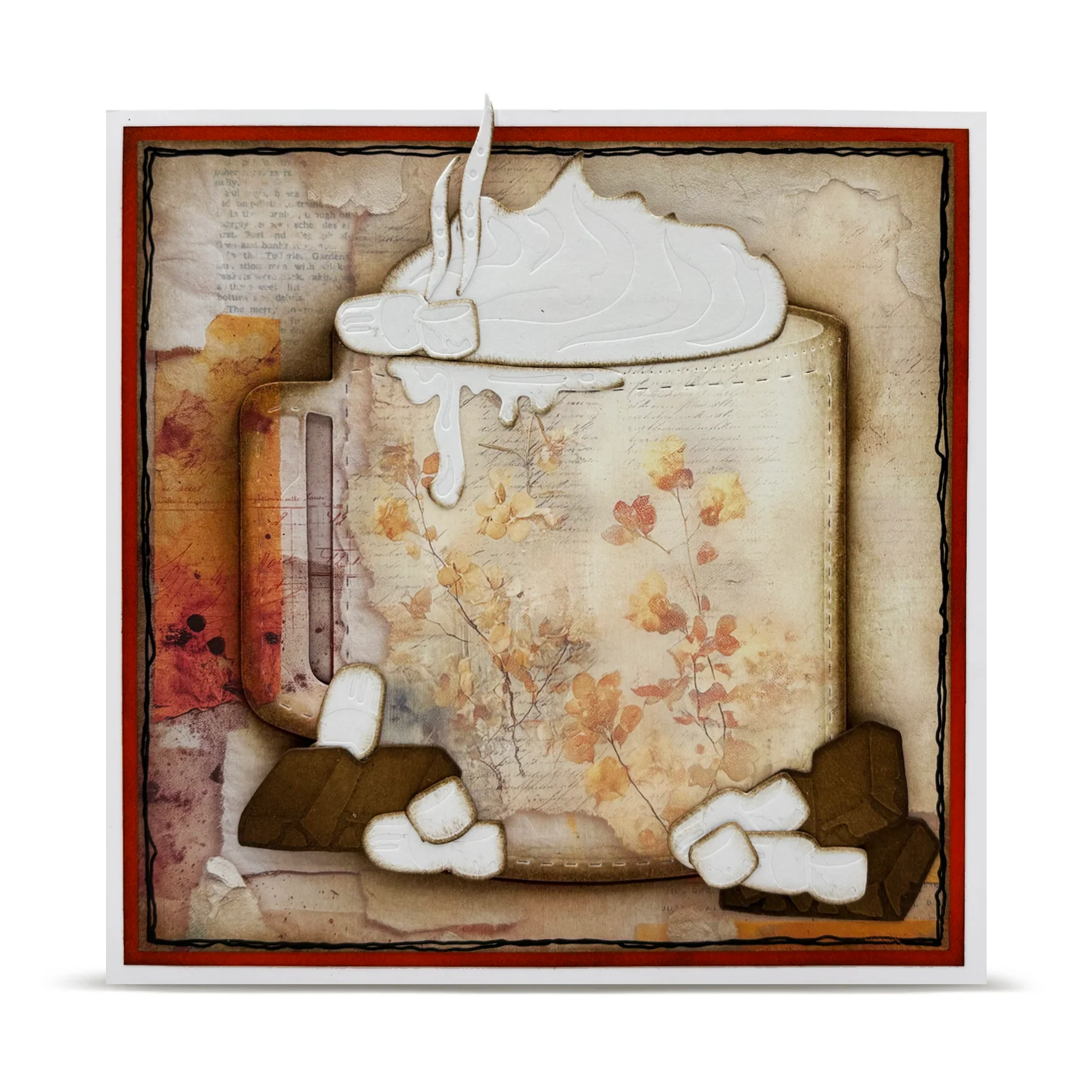PA-53 - 6 x 6 (inch) Design Paper - Traces of Time - Image 11