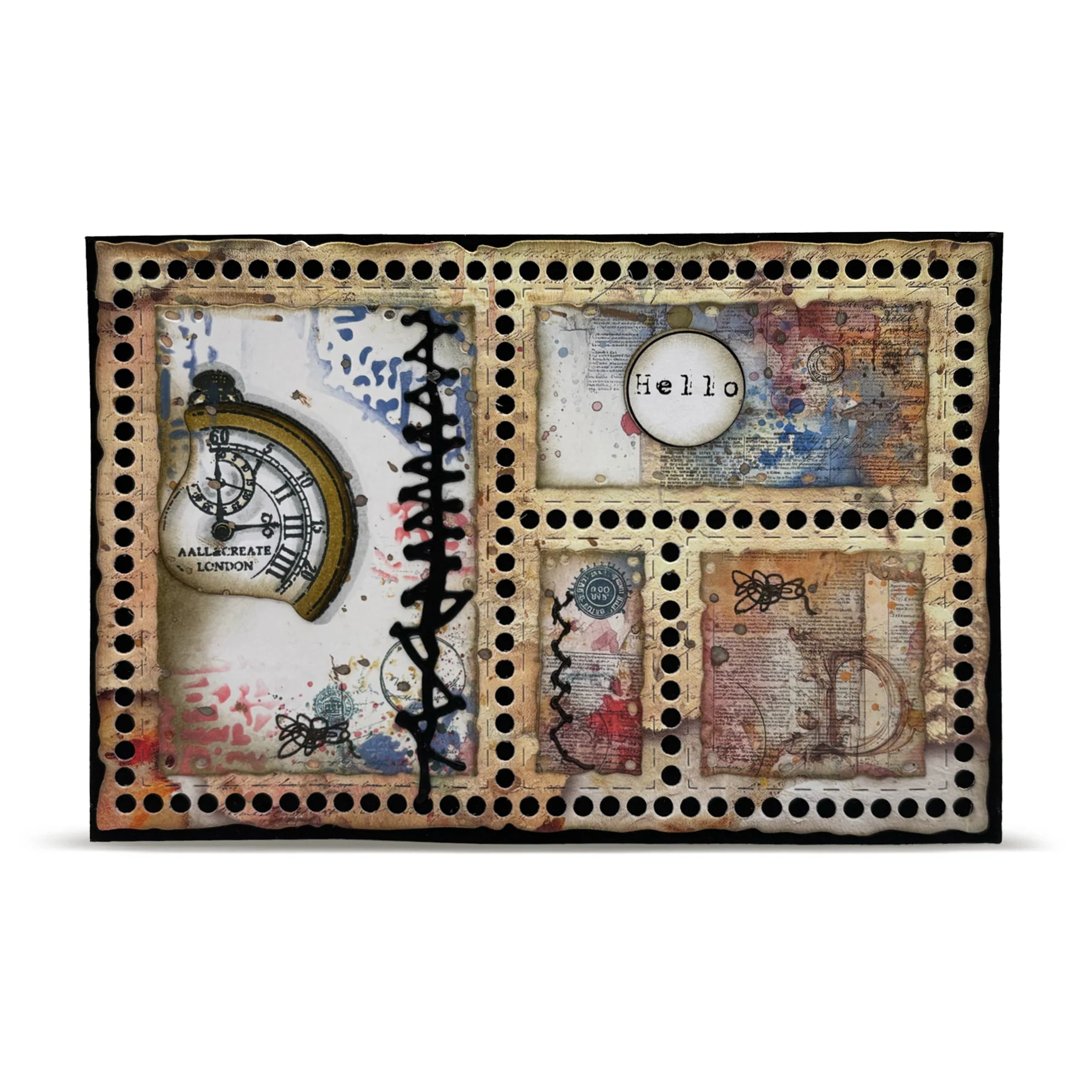 PA-53 - 6 x 6 (inch) Design Paper - Traces of Time - Image 18