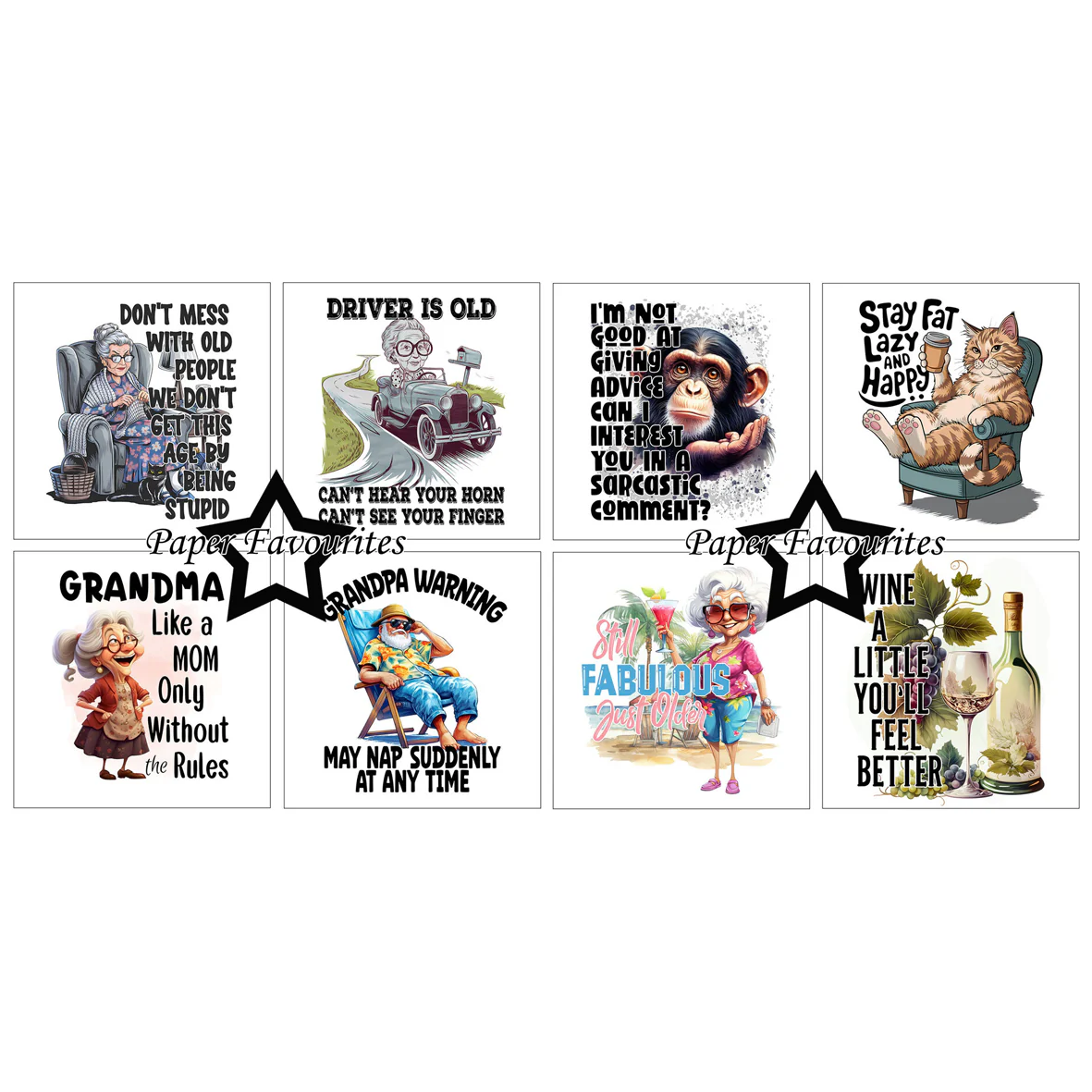 Paper Favourites Funny Quotes #1 6x6 Inch Paper Pad - Image 2