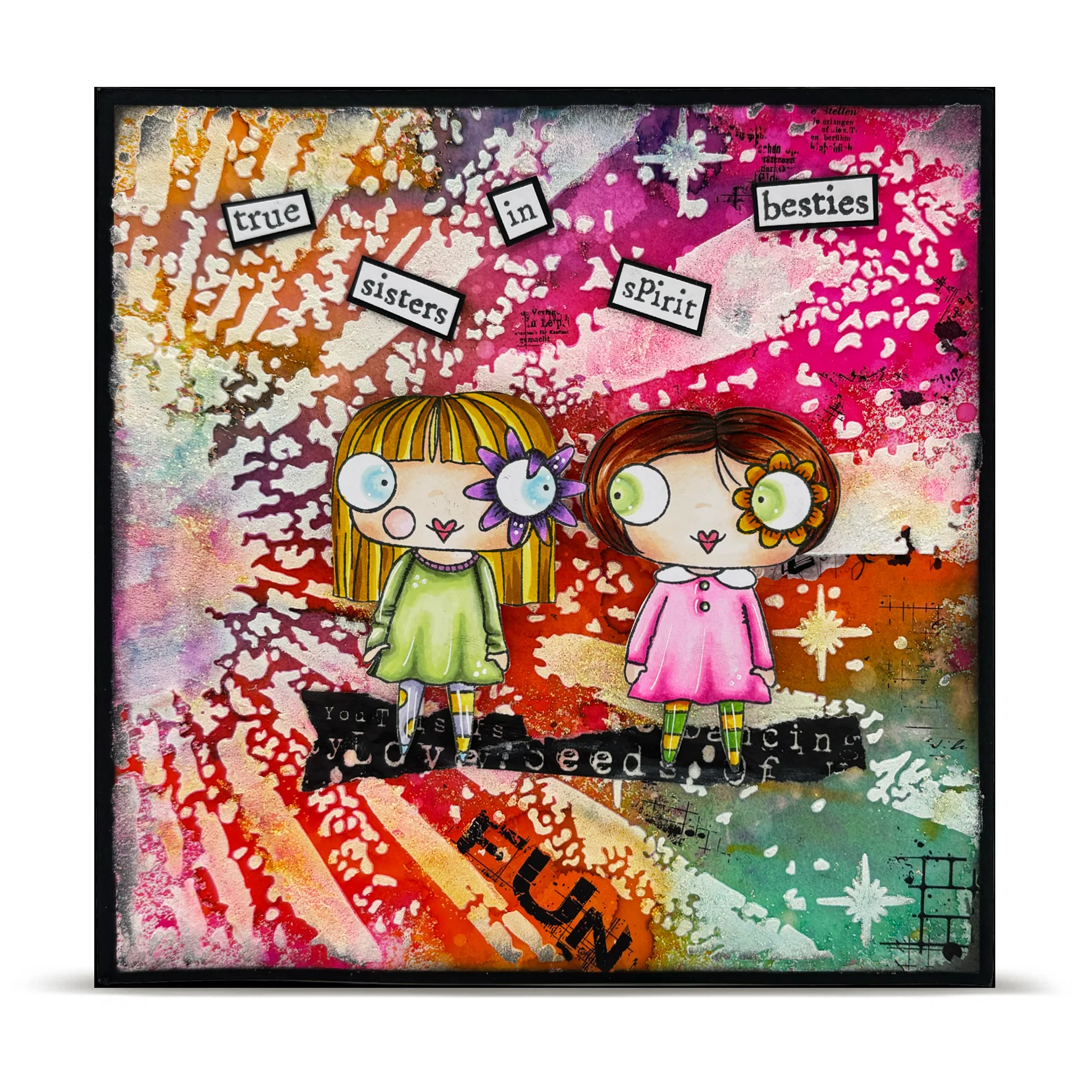 PC-257 - 6x6 (inch) Stencil - Radiant Rise - Image 7