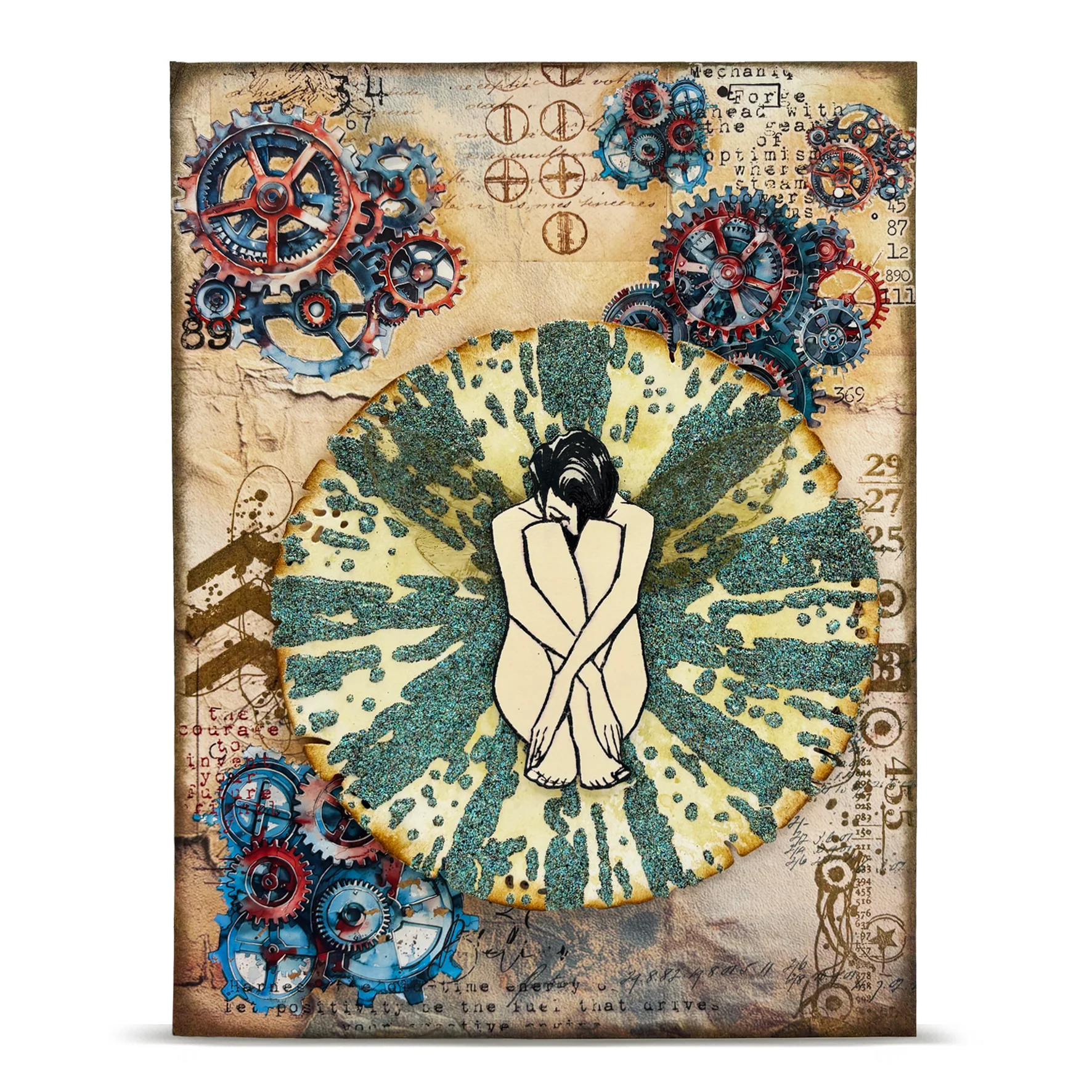 PC-259 - 6x6 (inch) Stencil - Daybreak Pulse - Image 10