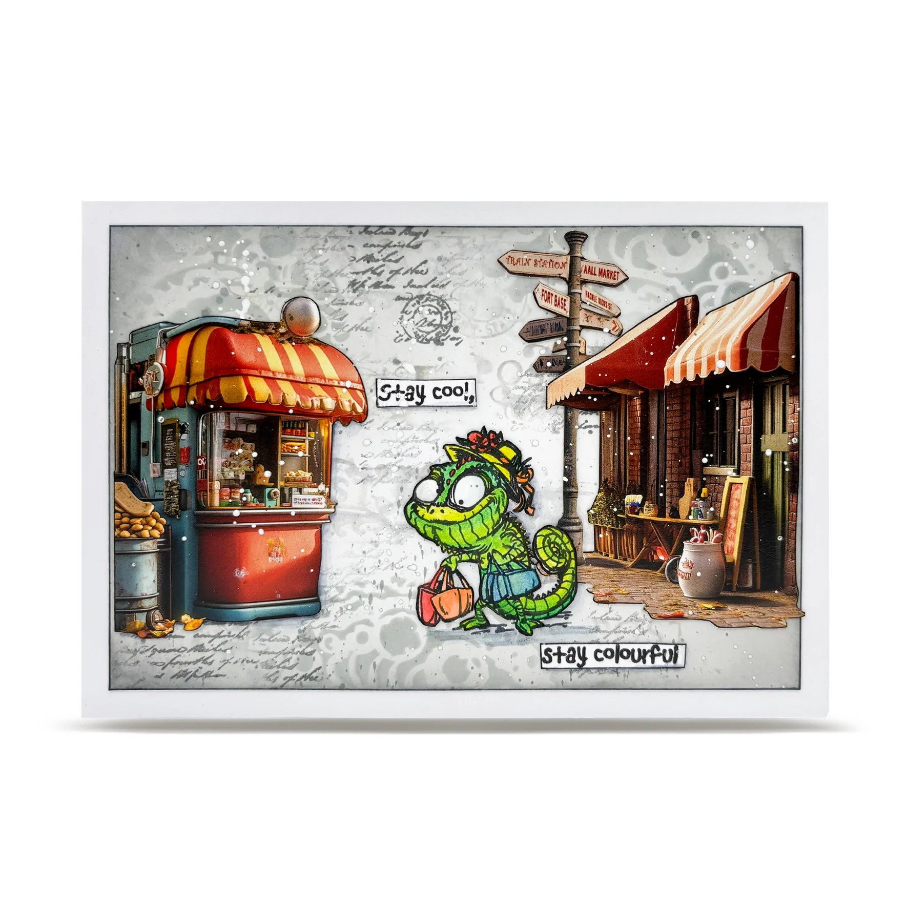 PC-261 - 6x6 (inch) Stencil - Bubble Field - Image 25