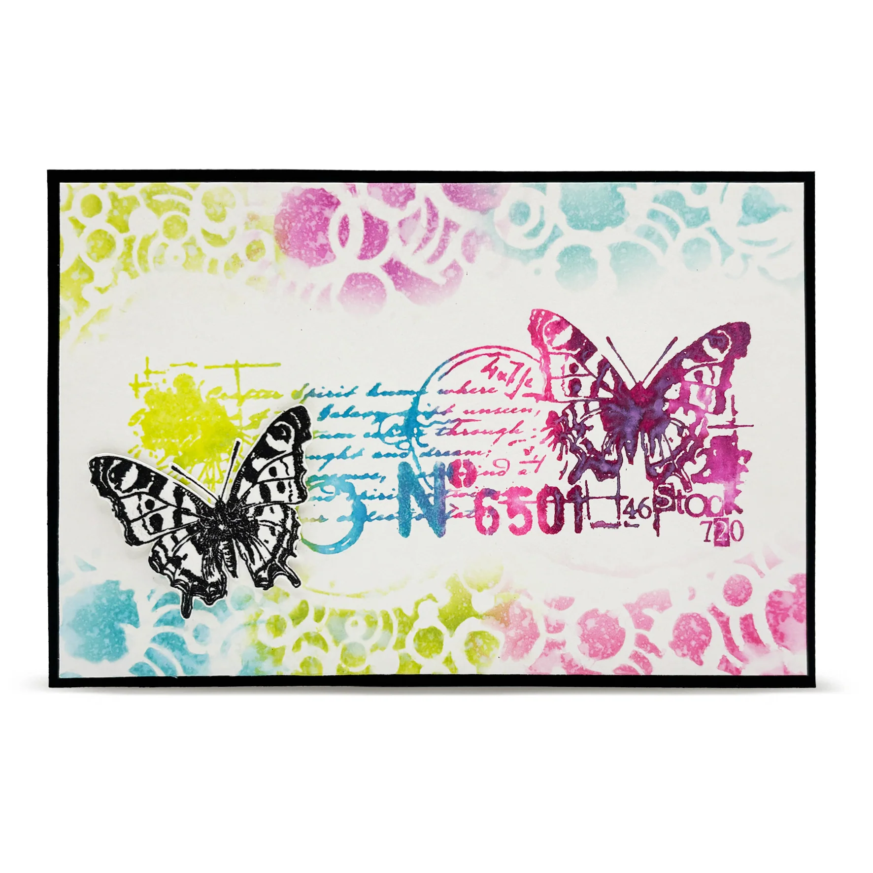 PC-261 - 6x6 (inch) Stencil - Bubble Field - Image 26