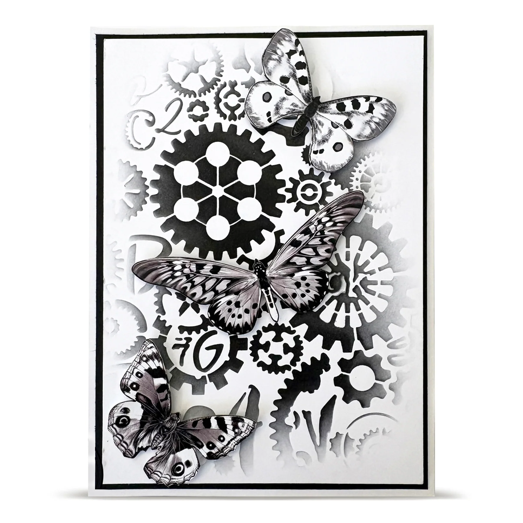PC-269 - 6x6 (inch) Stencil - Clockspire - Image 2