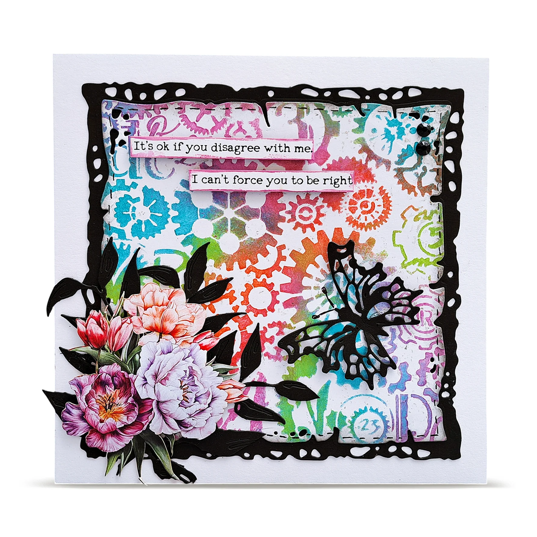 PC-270 - 6x6 (inch) Stencil - Steamheart - Image 3