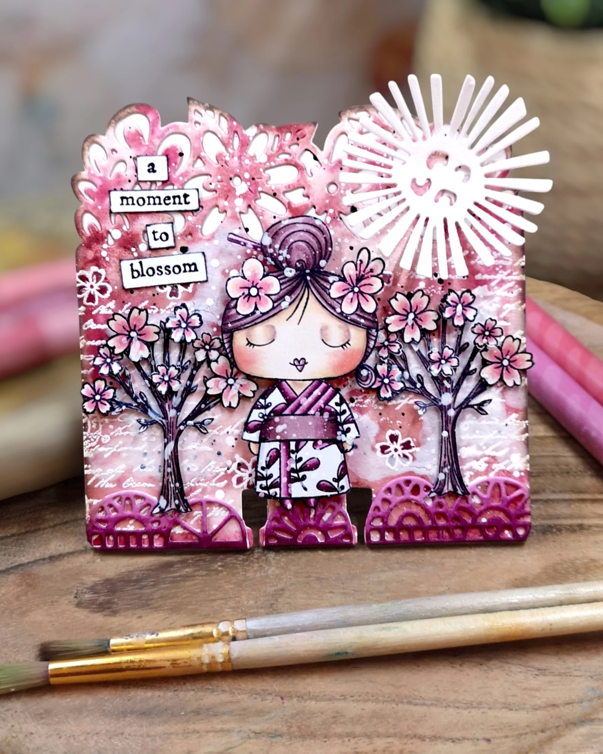Petals & Ink Stamp Bundle + x12 FREE Limited Character Bio Cards - Image 3