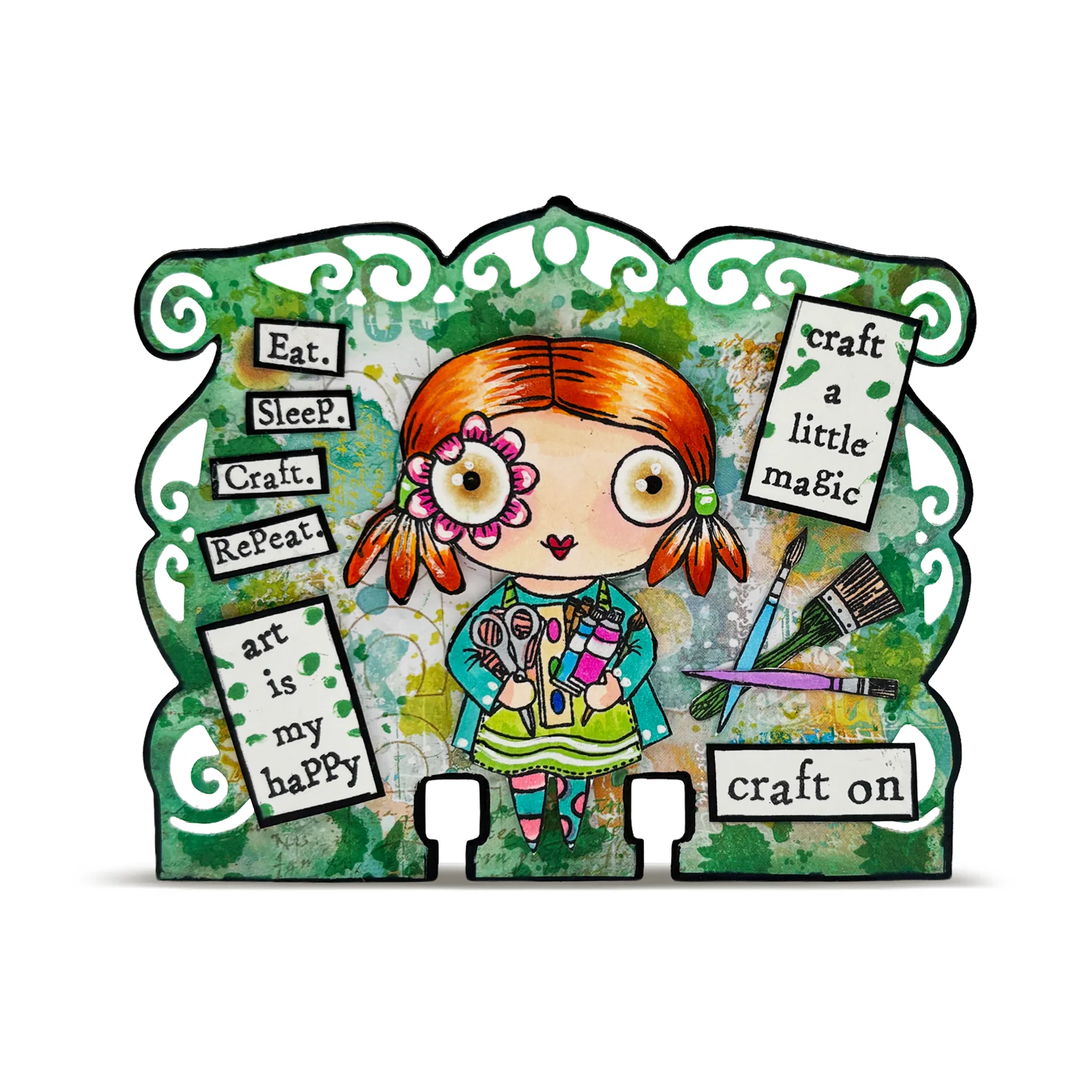 Petals & Ink Stamp Bundle + x12 FREE Limited Character Bio Cards. - Image 91