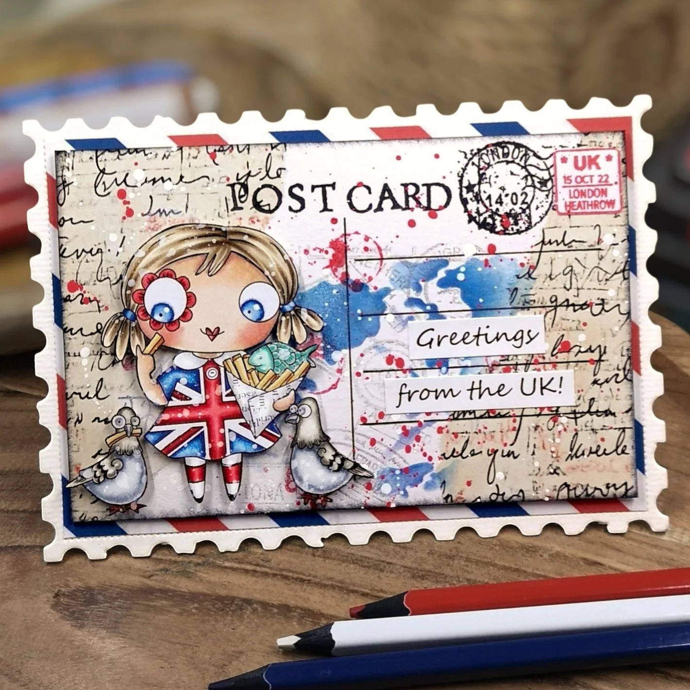 Postcards From London Stamp Bundle - Image 17