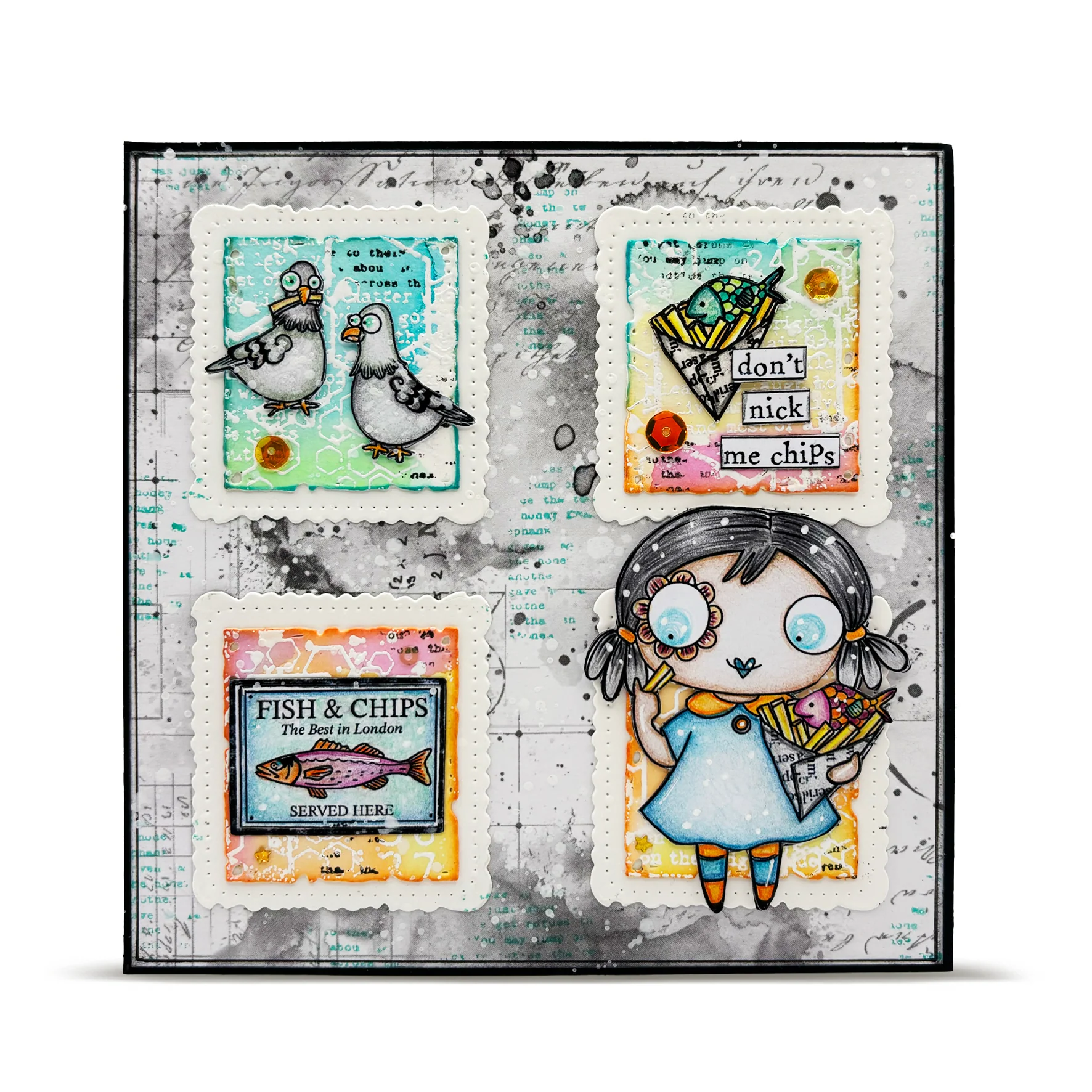 Postcards From London Stamp Bundle. - Image 29