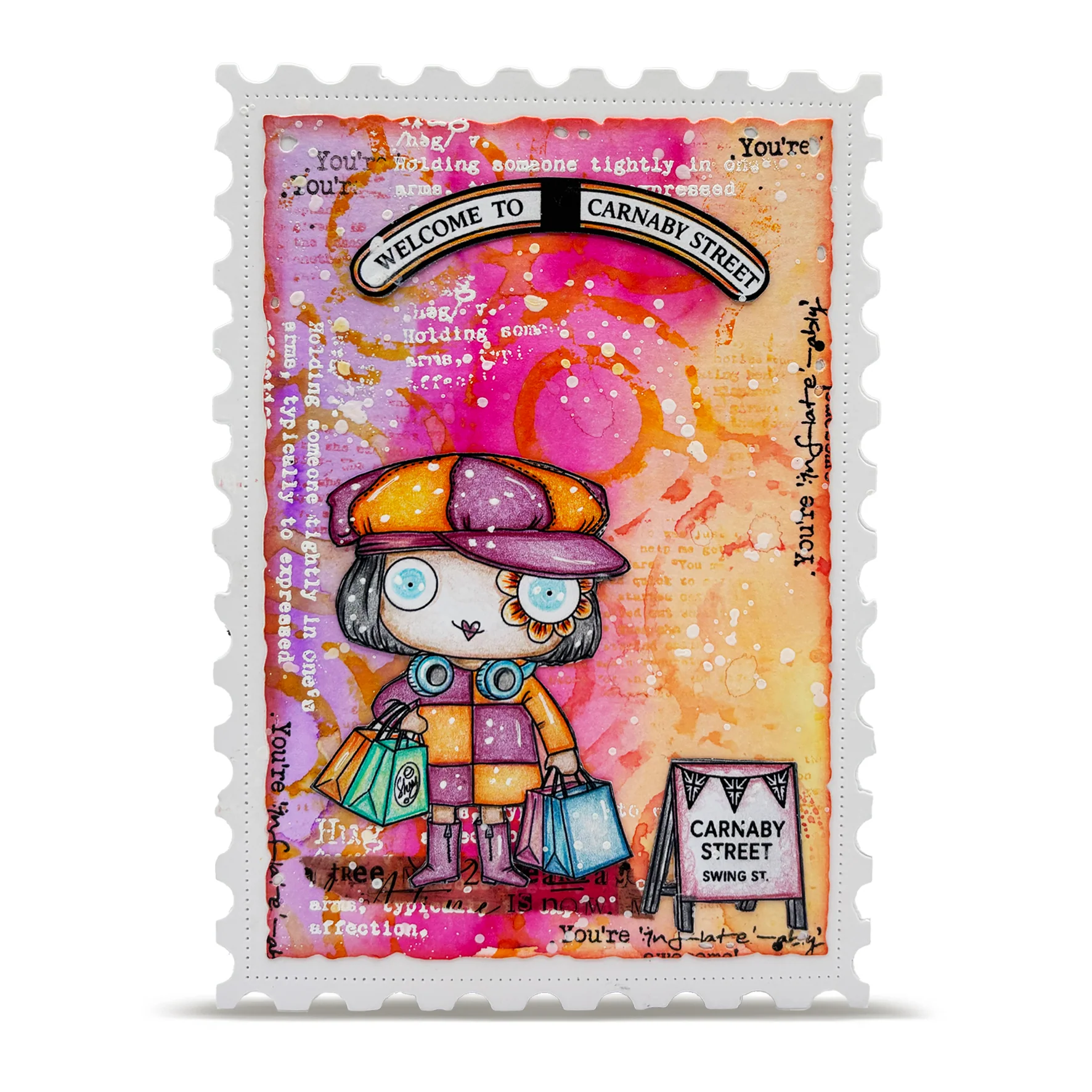 Postcards From London Stamp Bundle - Image 28
