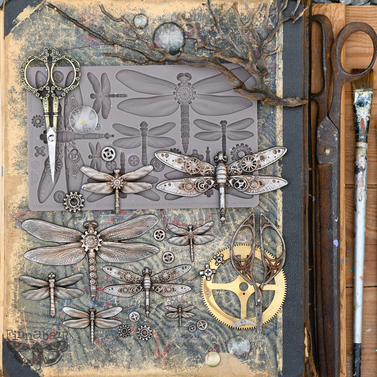 Prima Marketing Finnabair Autumn 2025 Complete Collection - Image 23