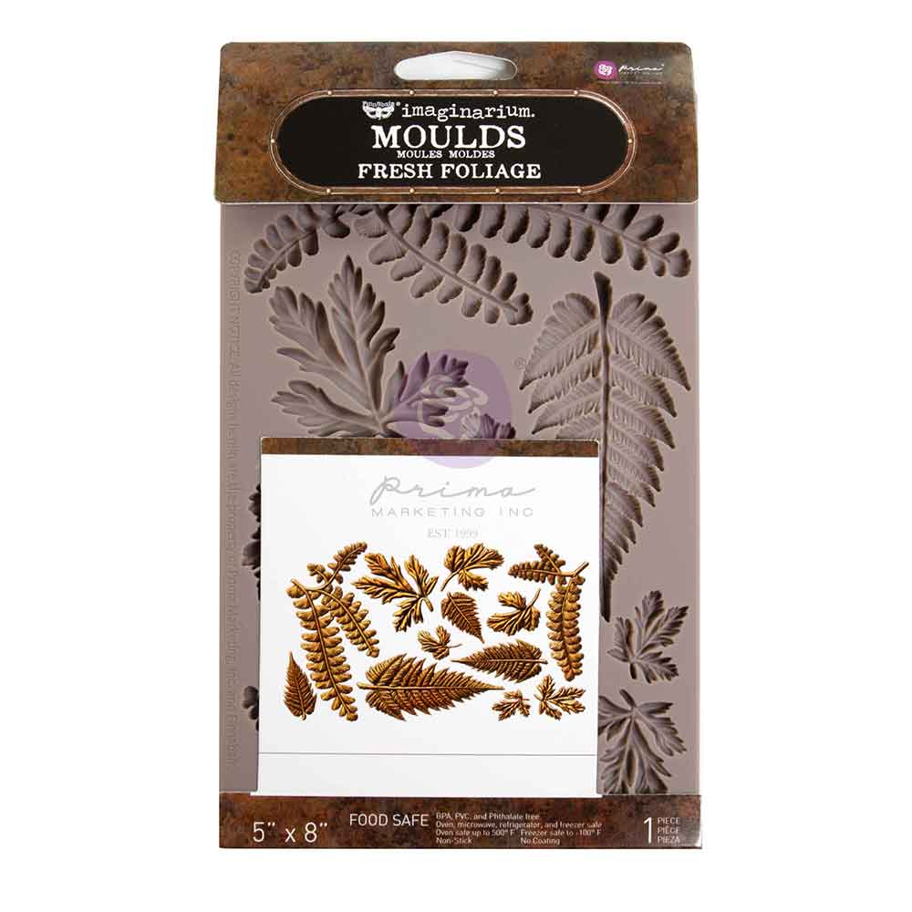 Prima Marketing Finnabair Fresh Foliage 5x8 Inch Decor Moulds - Image 8