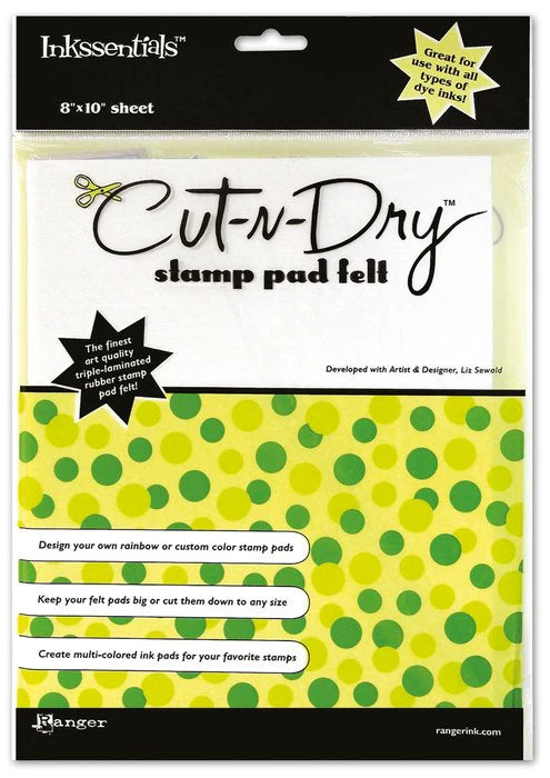 Ranger Cut-N-Dry Stamp Pad Felt
