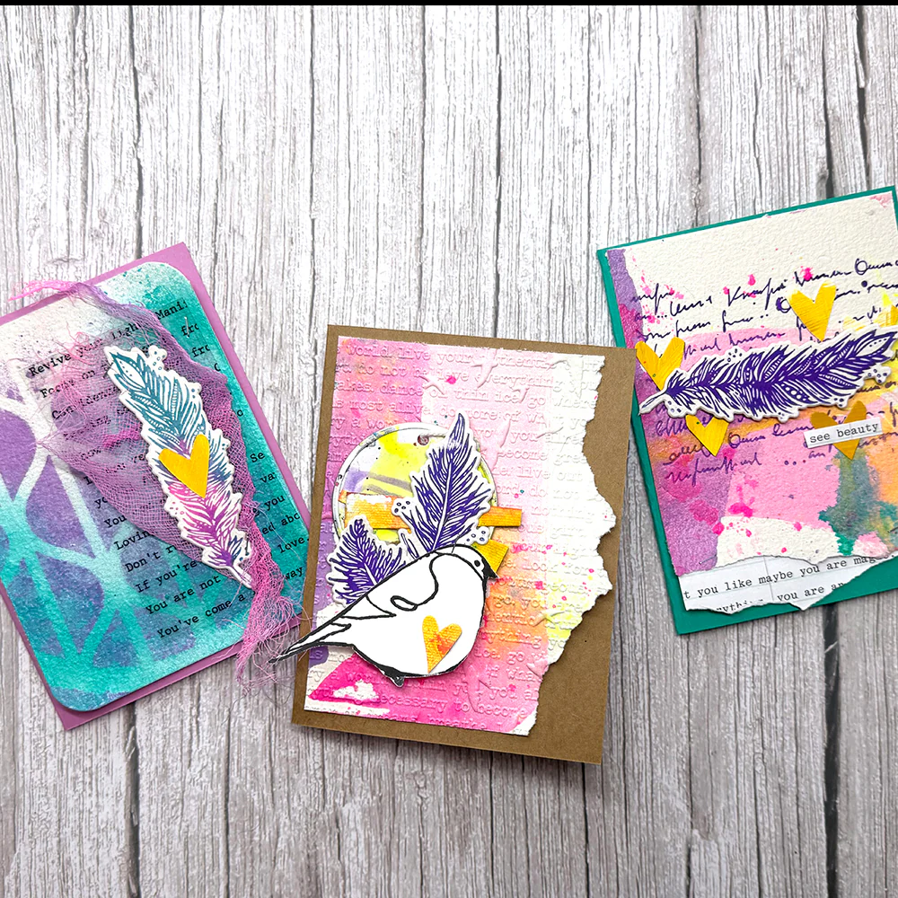Ranger Dina Wakley MEdia Watercolor Card Panels - Image 2