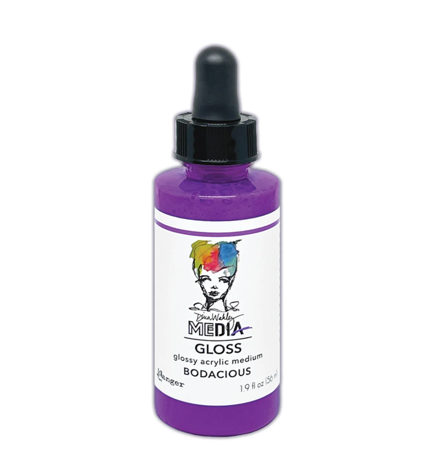 Ranger Dina Wakley MEdia Gloss Dropper Style Bodacious 1.9 fl oz