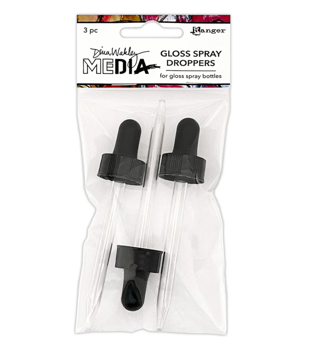 Ranger Dina Wakley MEdia Gloss Spray Droppers (3pcs)