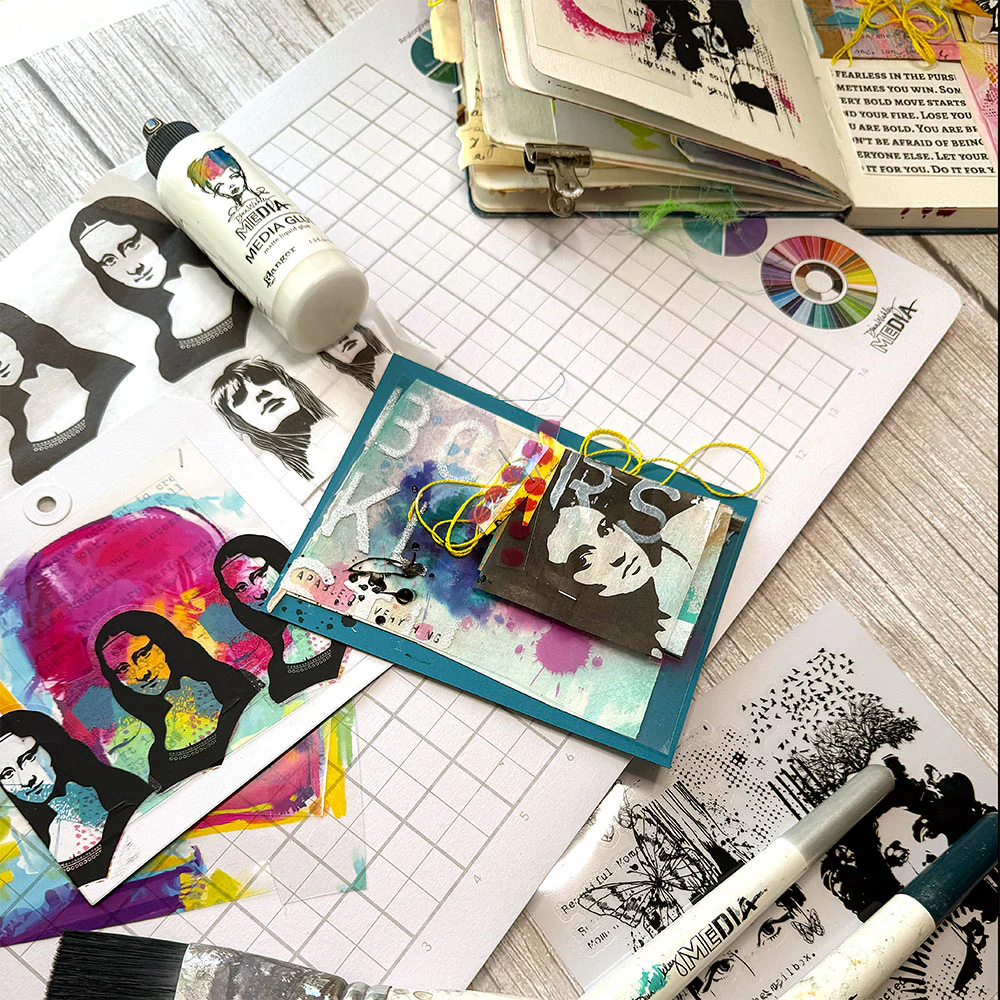 Ranger Dina Wakley MEdia Workplace Pad - Image 2
