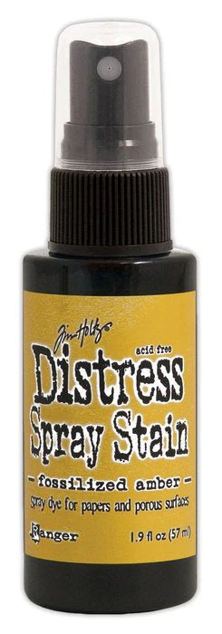 Ranger Tim Holtz Distress Spray Stain Fossilized Amber