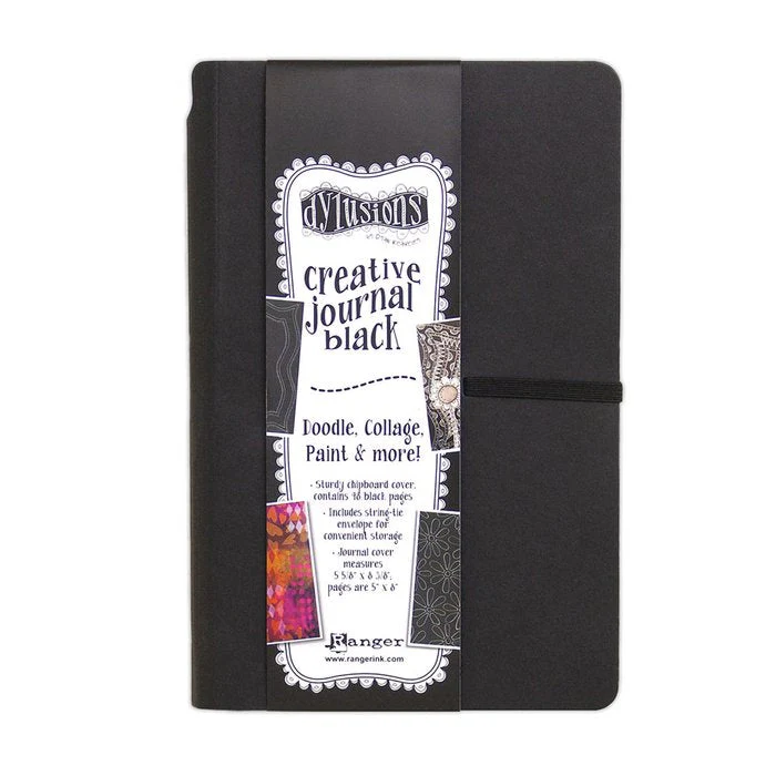Ranger Dylusions Black Journal Small