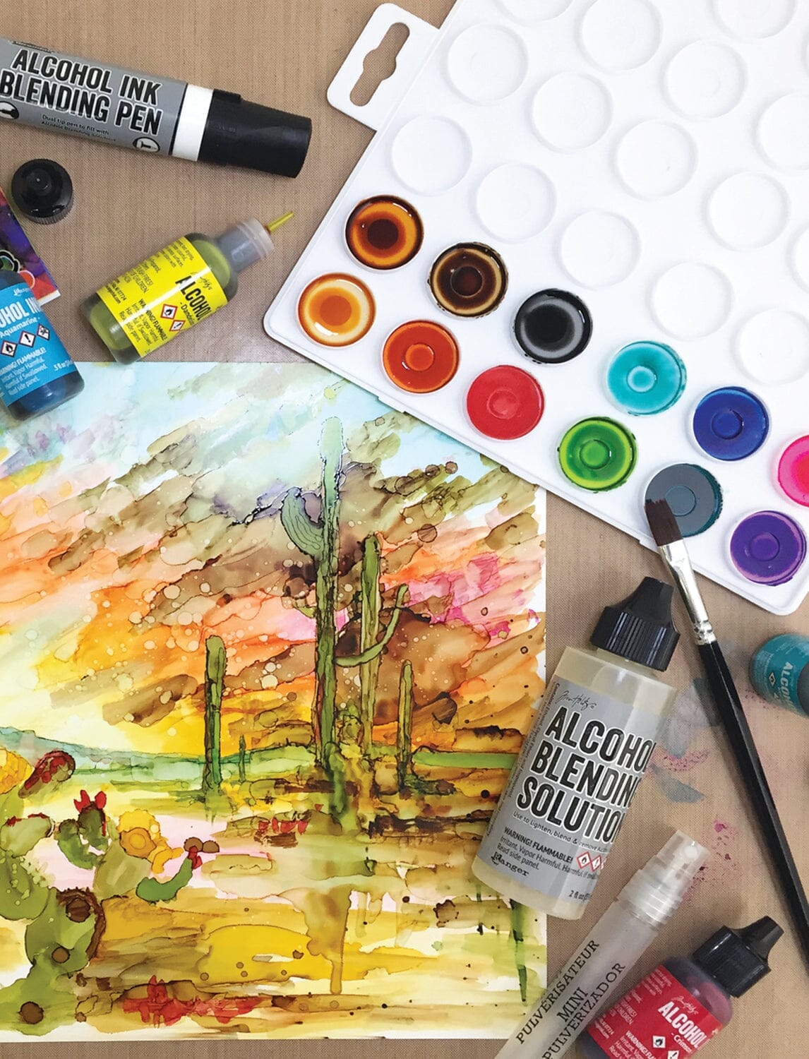 Ranger Tim Holtz® Alcohol Ink Palette - Image 3