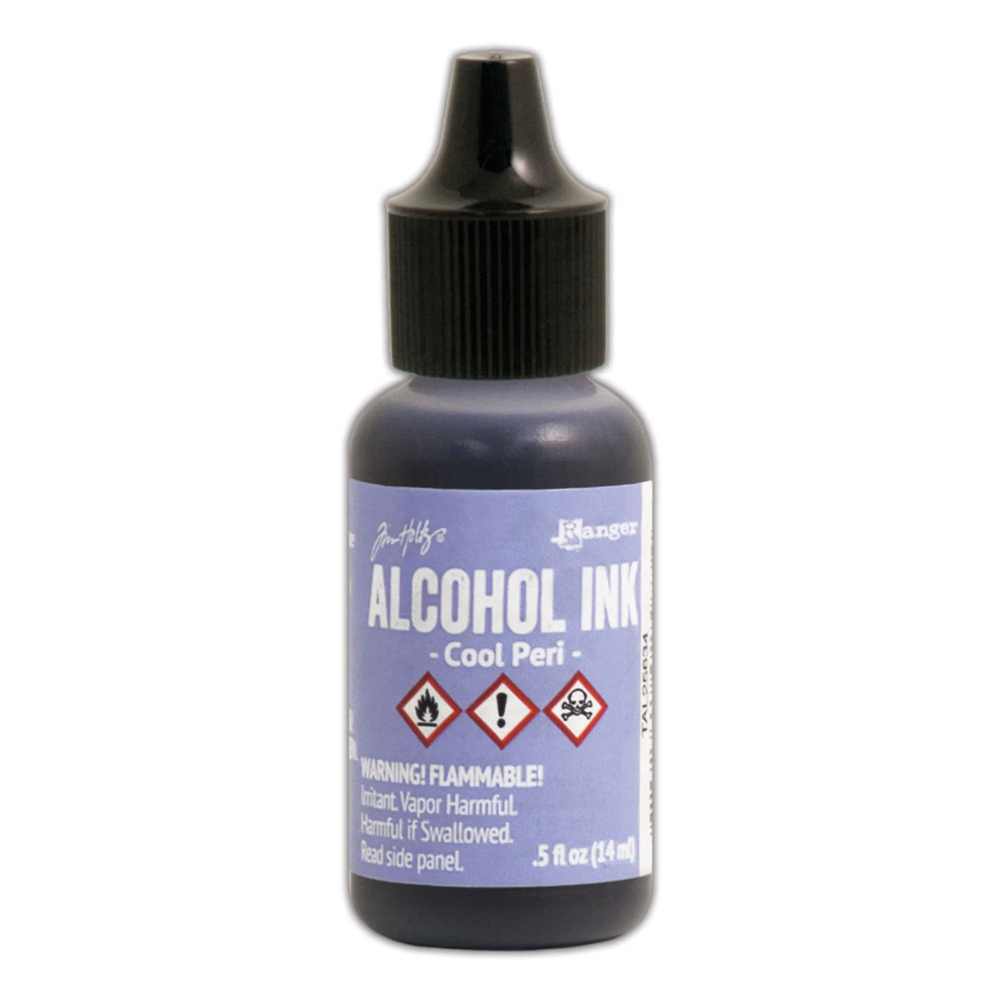 Ranger Tim Holtz Alcohol Ink .5oz - COOL PERI
