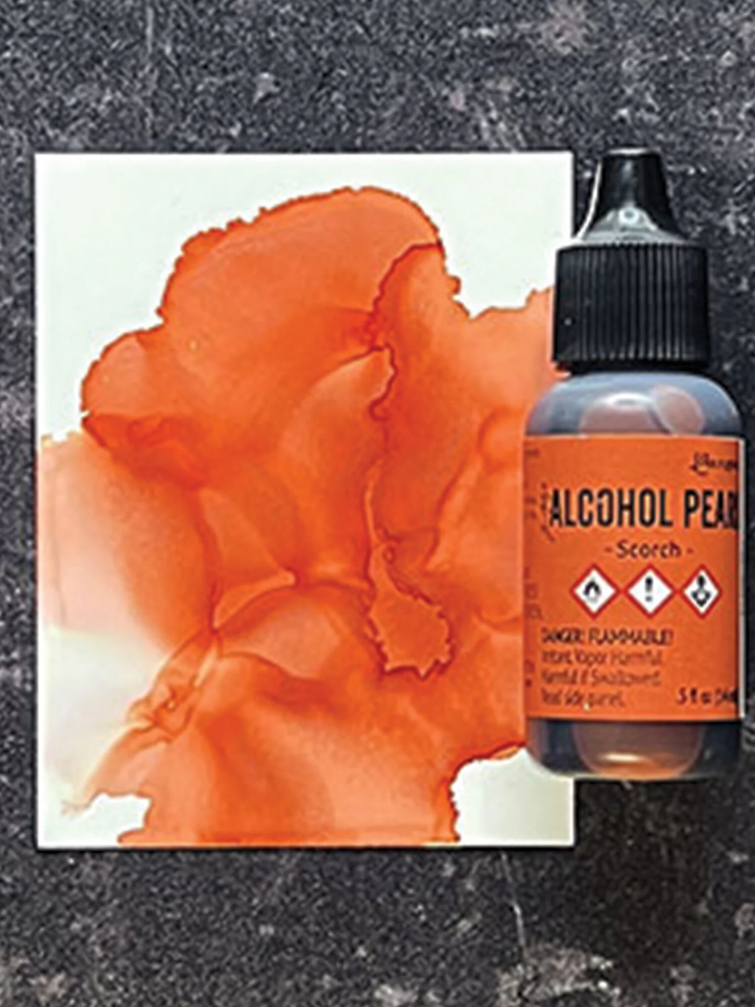 Ranger Tim Holtz Alcohol Ink .5oz - SCORCH - Image 2