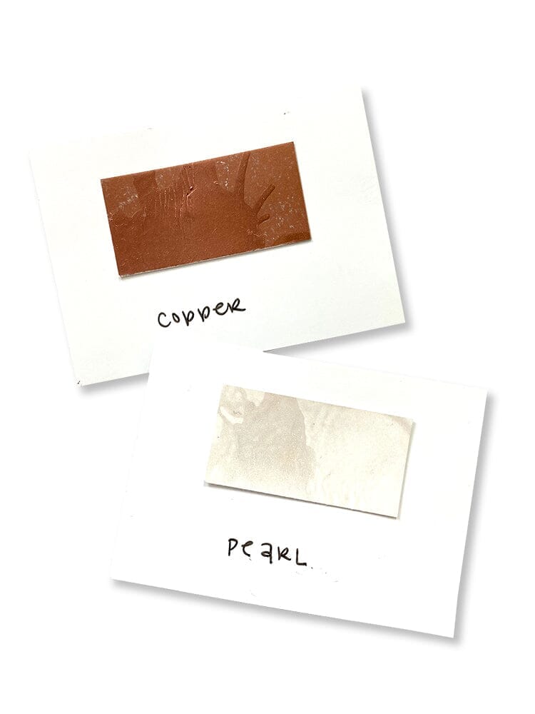 Ranger Tim Holtz Alcohol Ink Metallic Mixatives .5oz 2 Pcs - Pearl & Copper - Image 2