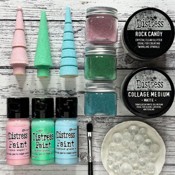 Ranger Tim Holtz Distress® Flip Top Paint Spun Sugar - Image 5