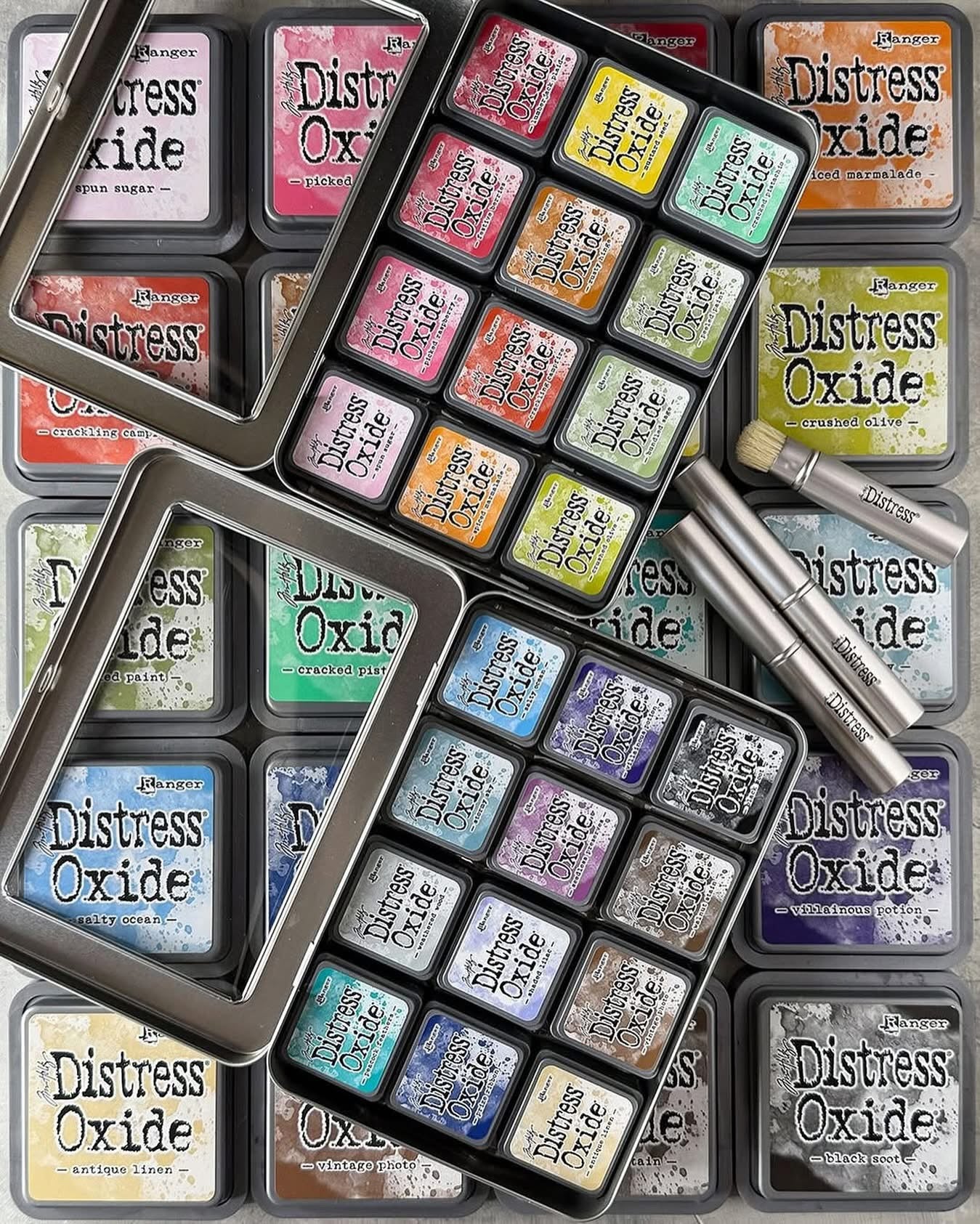 Ranger Tim Holtz Mini Distress Ink Storage Tins x 2 - Image 2