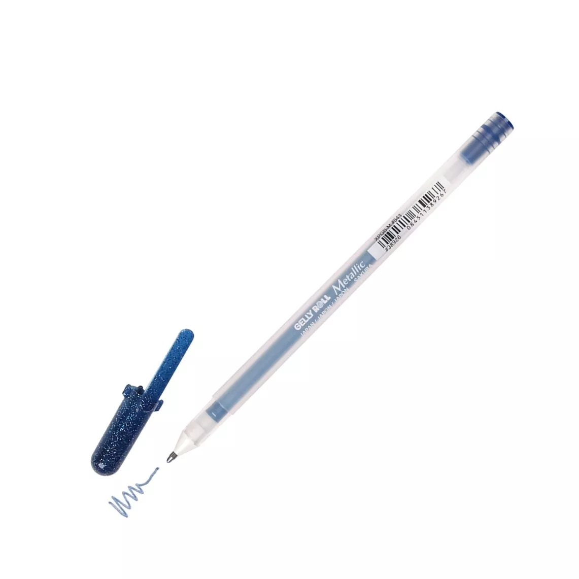 Sakura Gelly Roll Gel Pen Metallic Shiny Blue Black