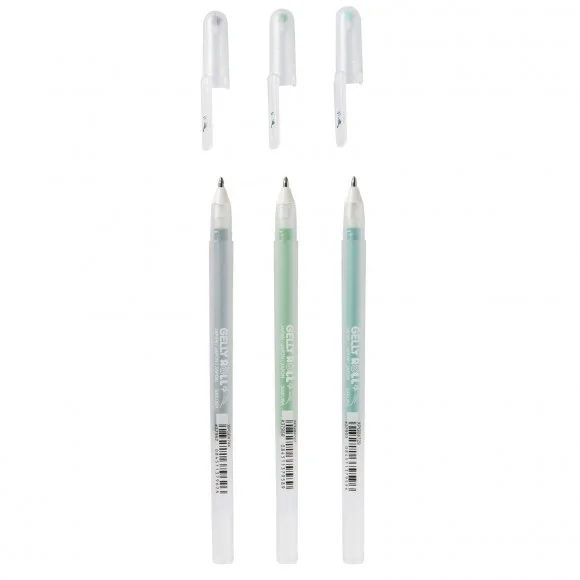 Sakura Gelly Roll Gel Pen Stardust Glitter Forest 3Pieces - Image 2