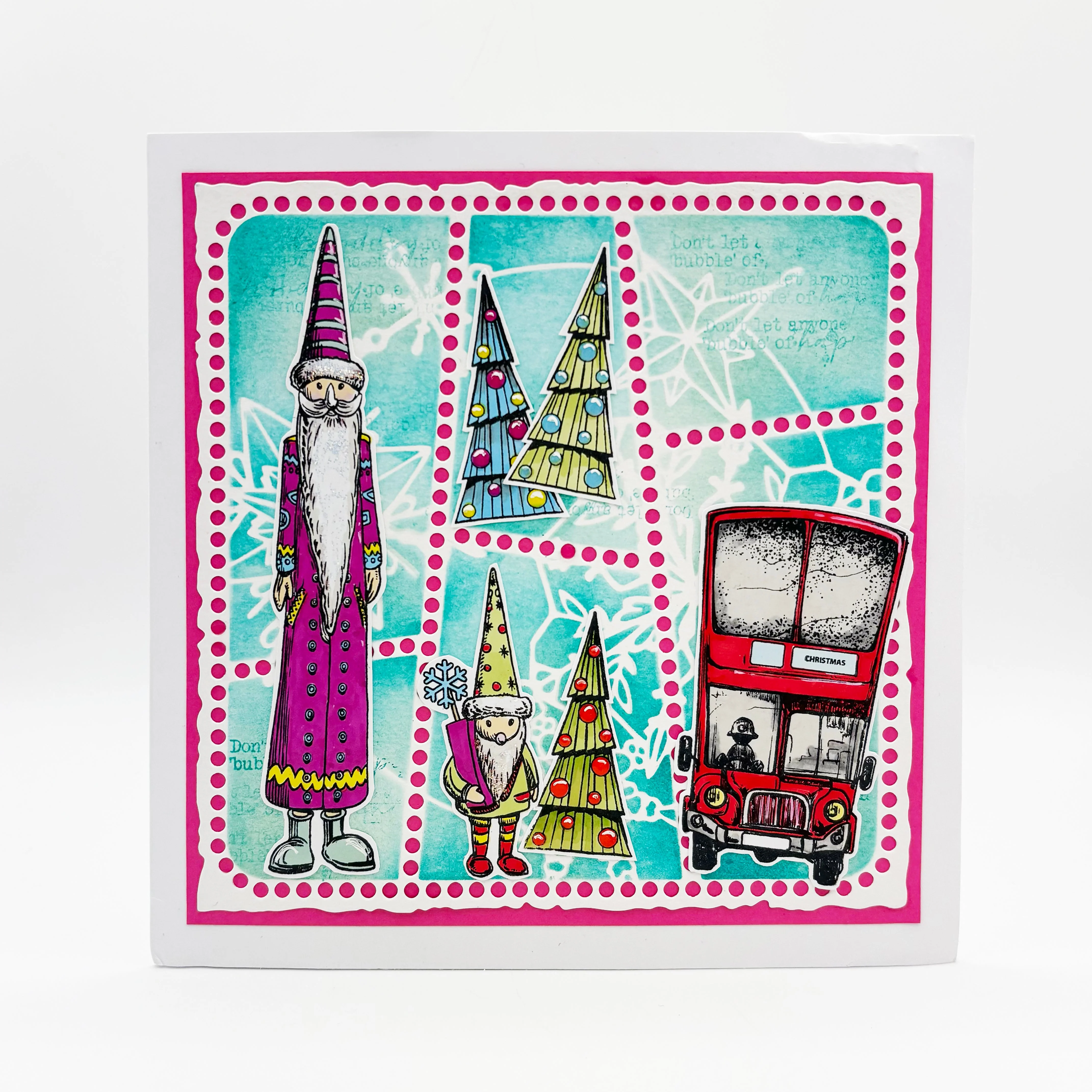 Set of 4 Stamp Sets - All Aboard, Brum Brum, Fir Wonderland & Jingle Dreams - Image 3