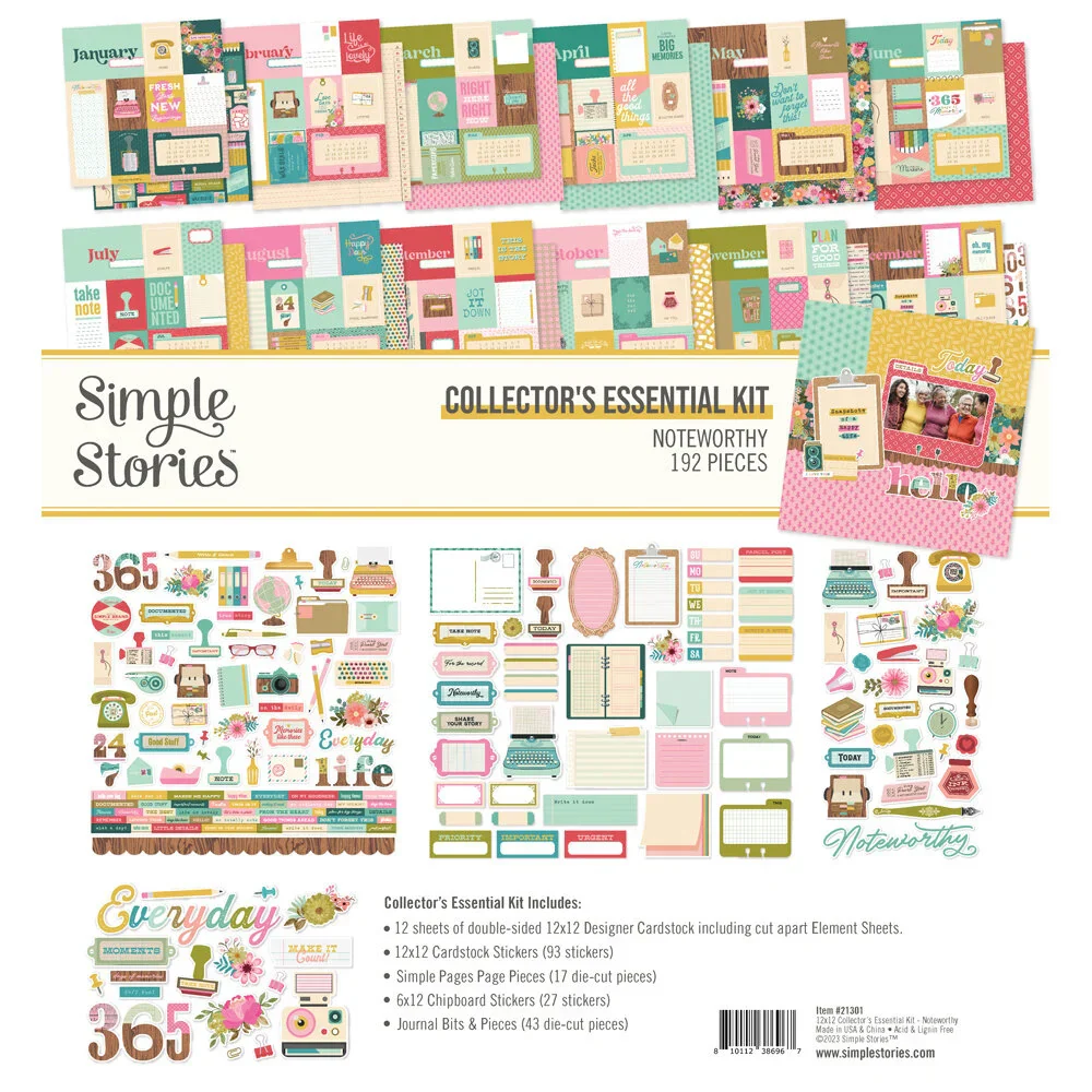 Simple Stories Noteworthy Collector's Essential Kit
