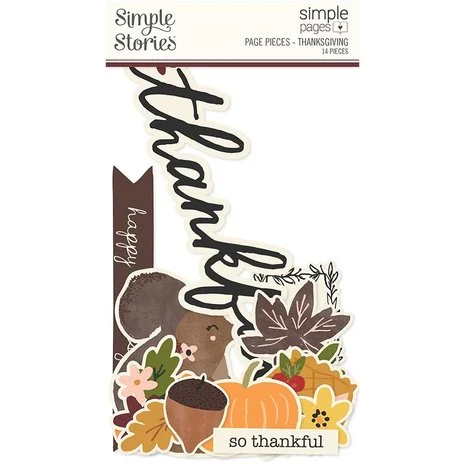 Simple Stories Simple Pages Pieces Thanksgiving