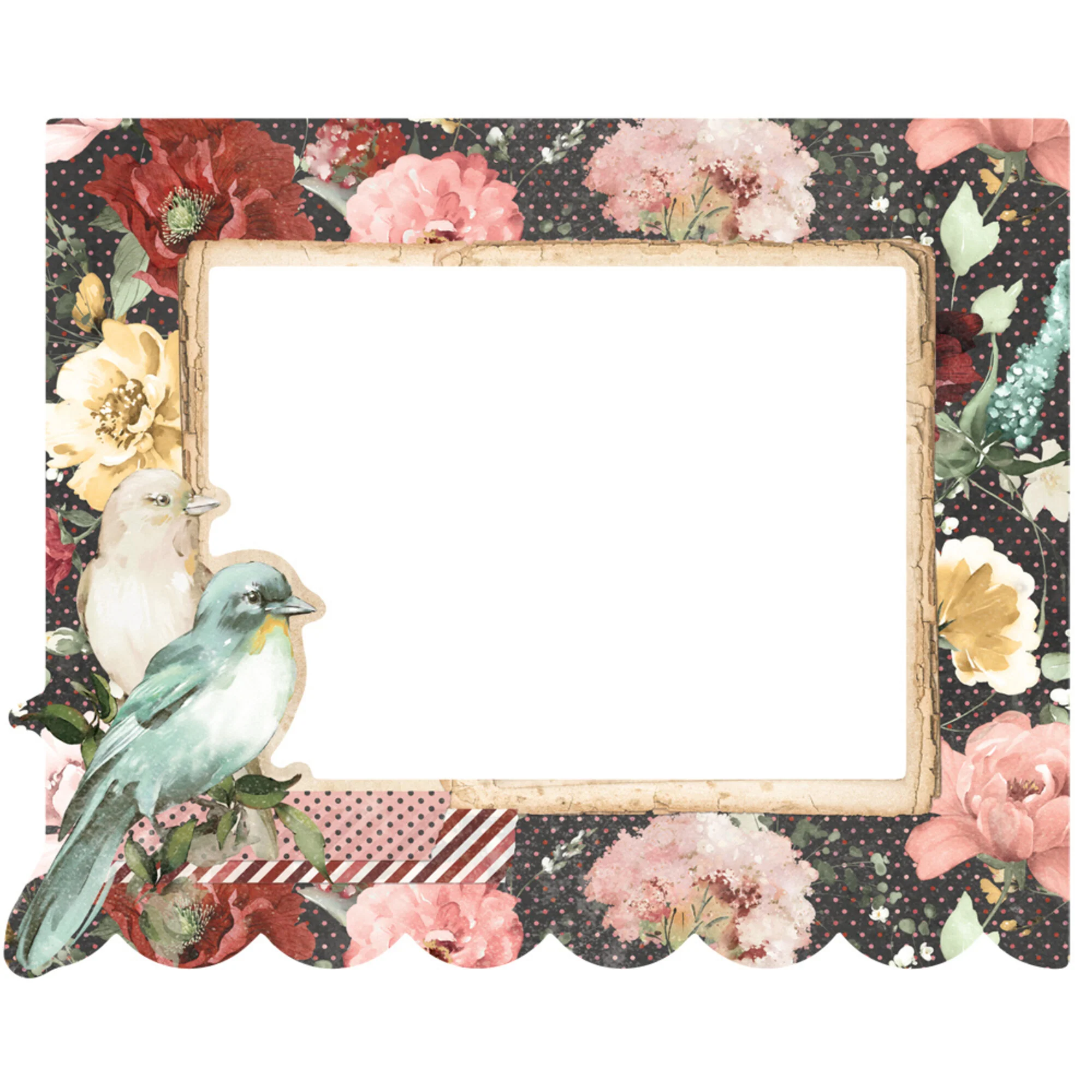 Simple Stories Simple Vintage Love Story Chipboard Frames - Image 4