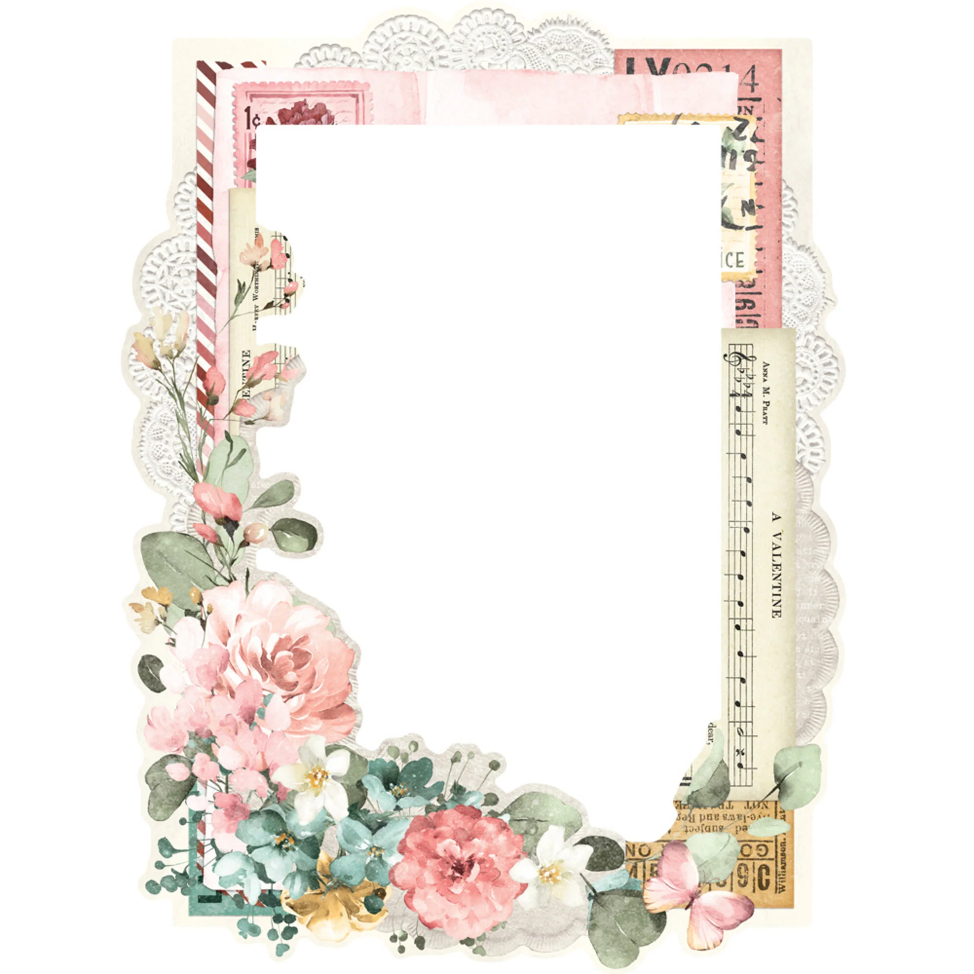 Simple Stories Simple Vintage Love Story Chipboard Frames - Image 5