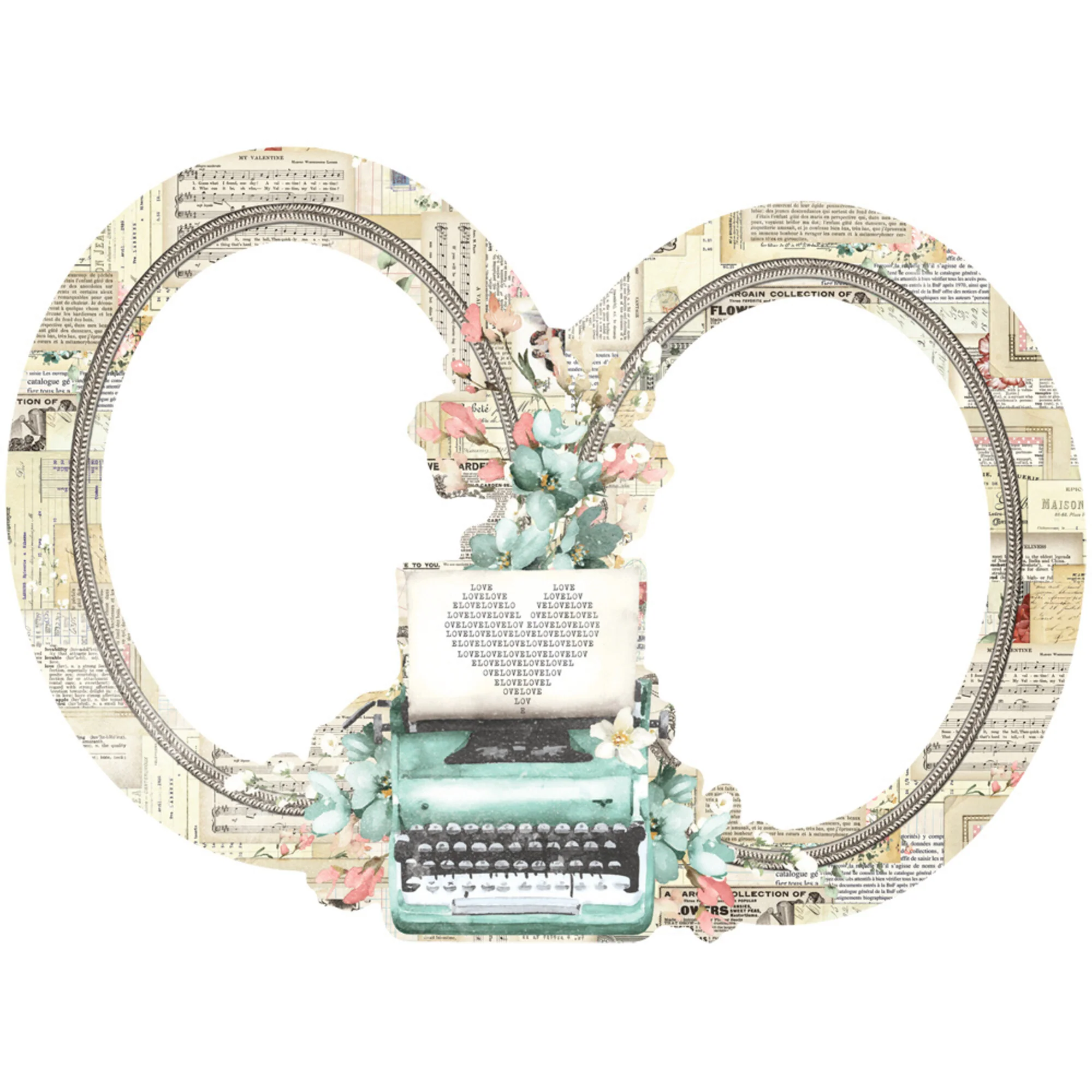 Simple Stories Simple Vintage Love Story Chipboard Frames - Image 6