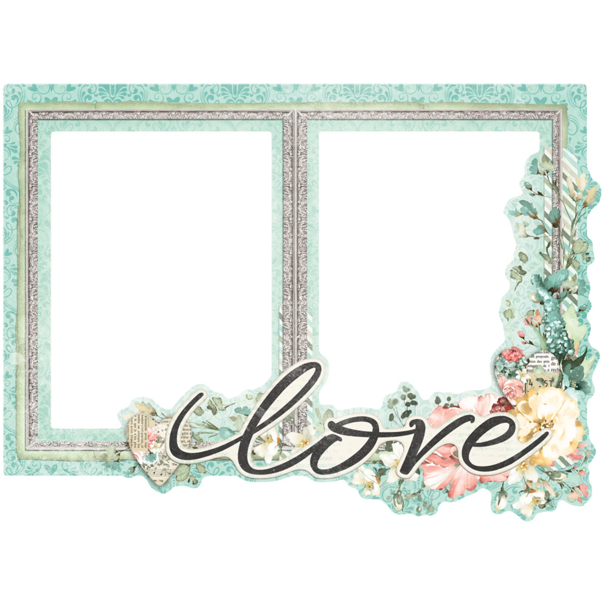 Simple Stories Simple Vintage Love Story Chipboard Frames - Image 7