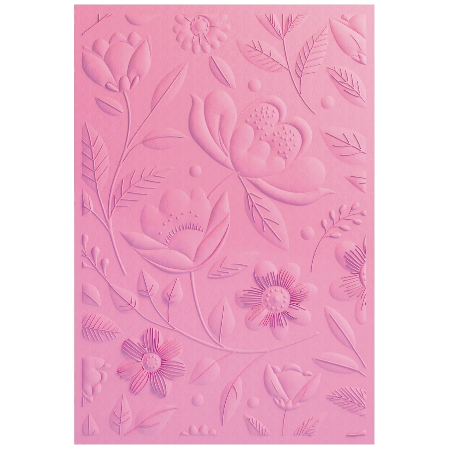 Sizzix 3D Textured Impressions Embossing Folder Happy Garden #1 by Catherine Pooler - Image 2