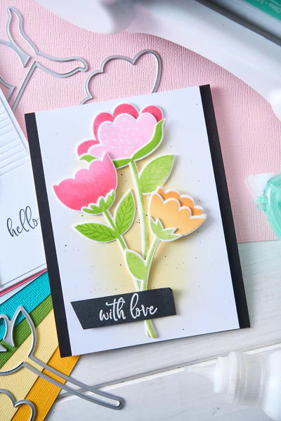 Sizzix Clear Stamps Set 22PK Whimsy Bloom #1 by Catherine Pooler - Image 4