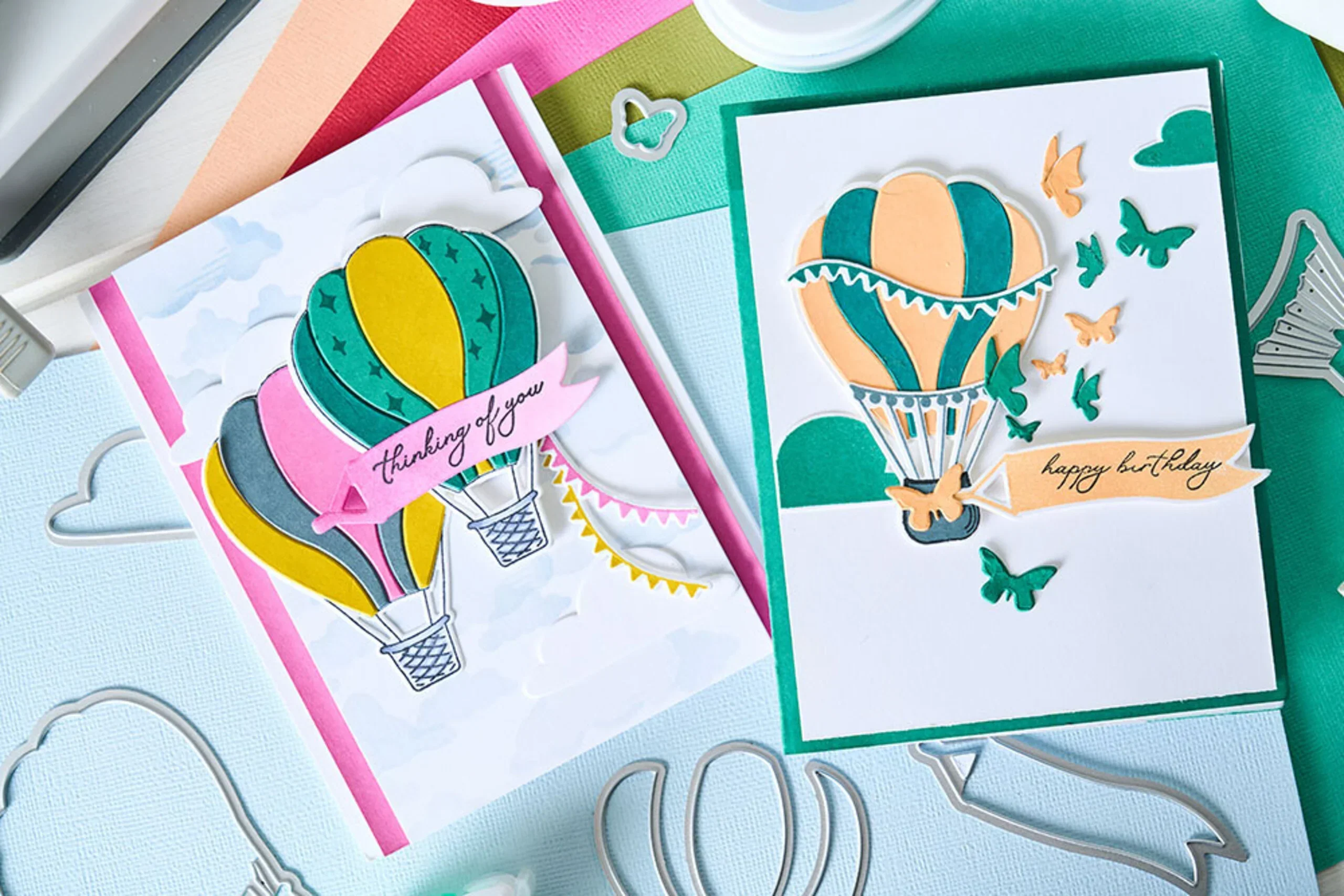 Sizzix Layered Stencils by Catherine Pooler In the Clouds (4pcs) - Image 4