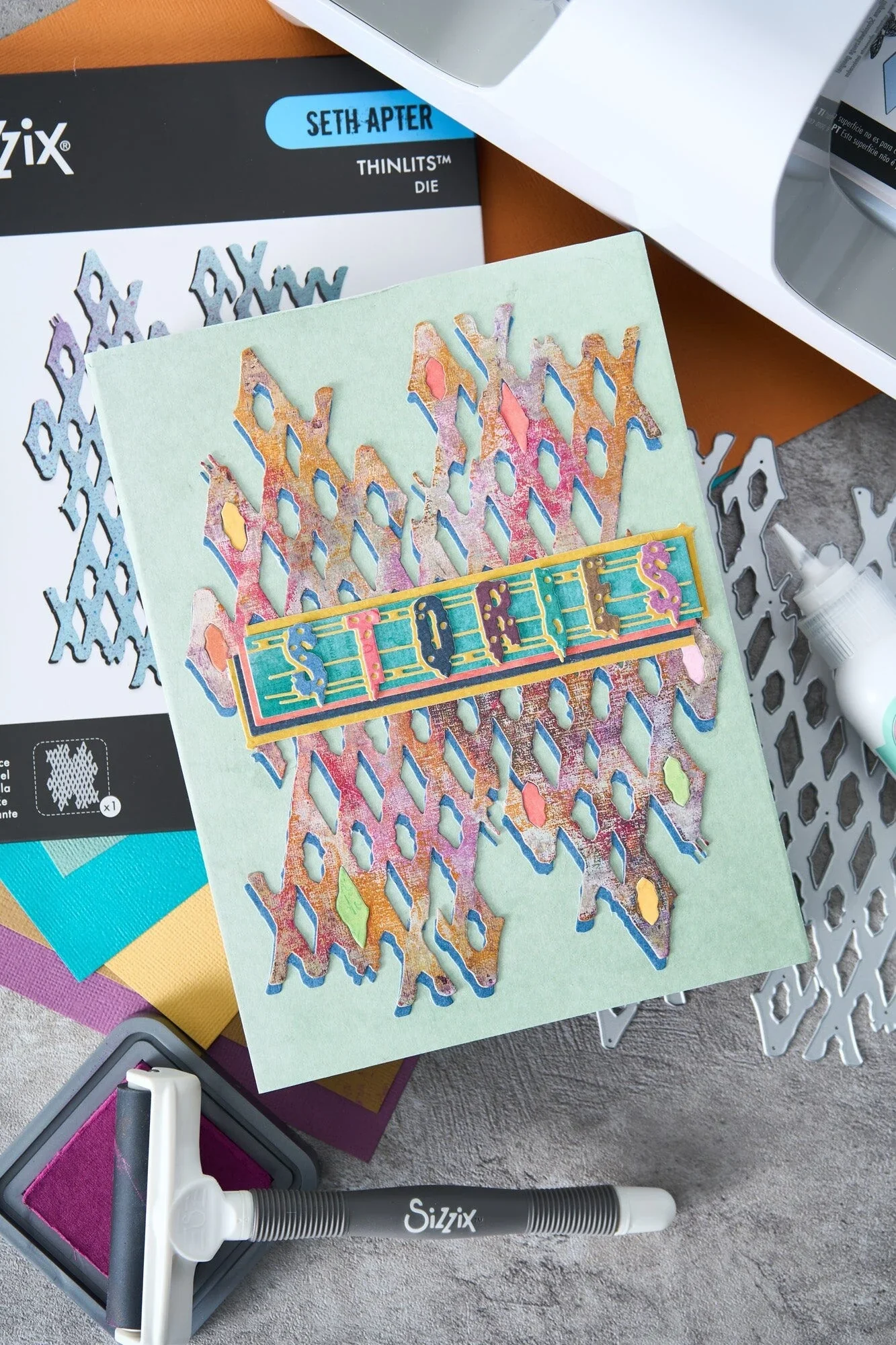 Sizzix Thinlits Die by Seth Apter Diamond District - Image 3