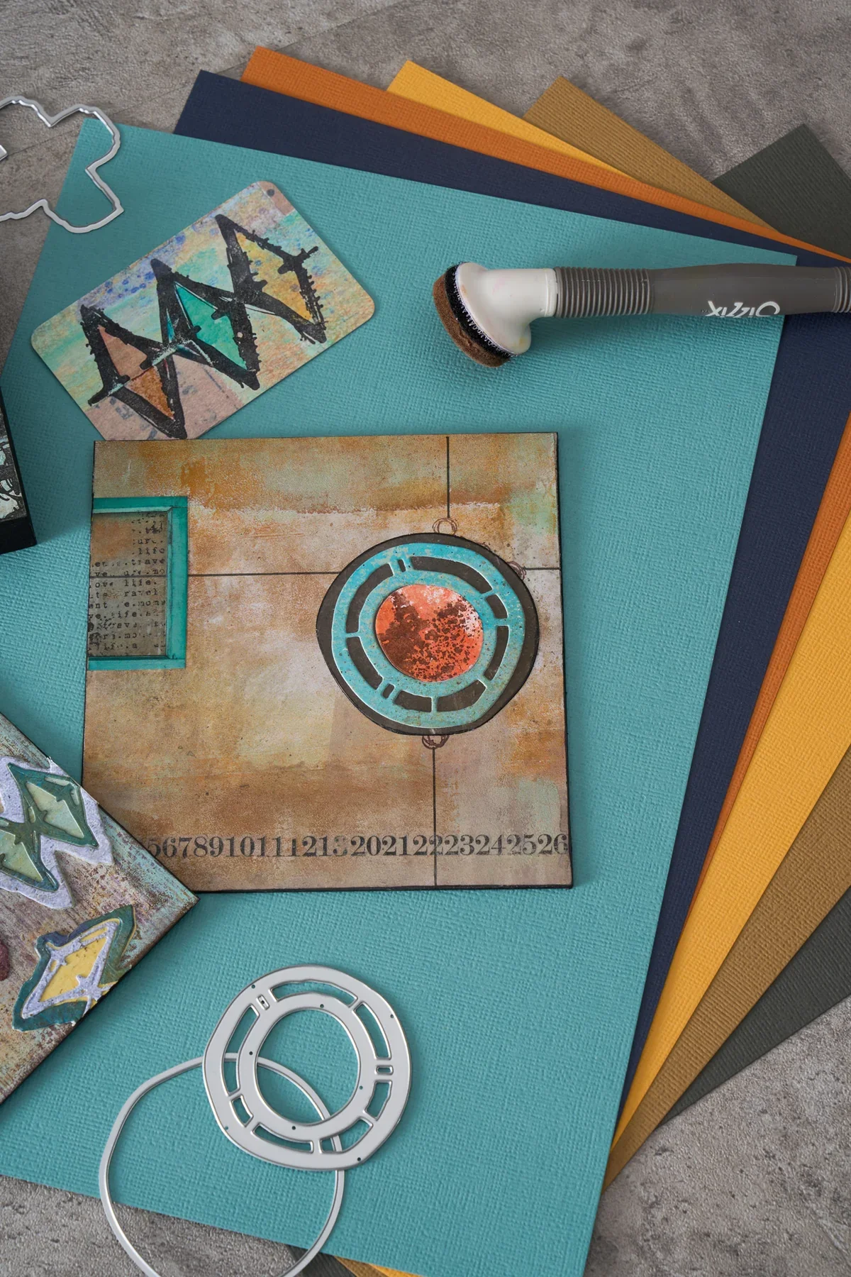 Sizzix Thinlits Die Set 9PK - Roundabouts by Seth Apter - Image 8