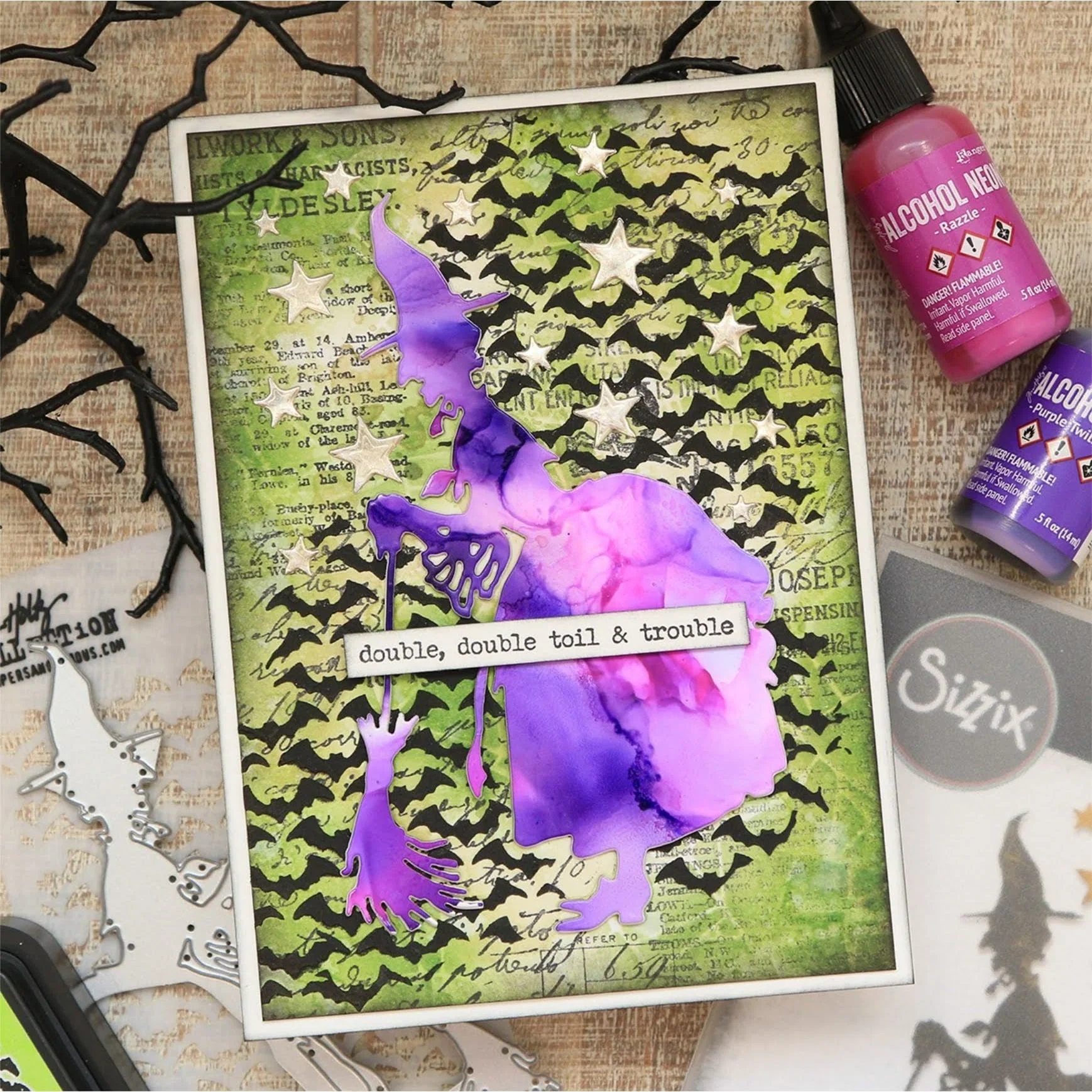 Sizzix Thinlits Halloween Die Bundle by Tim Holtz - Image 25