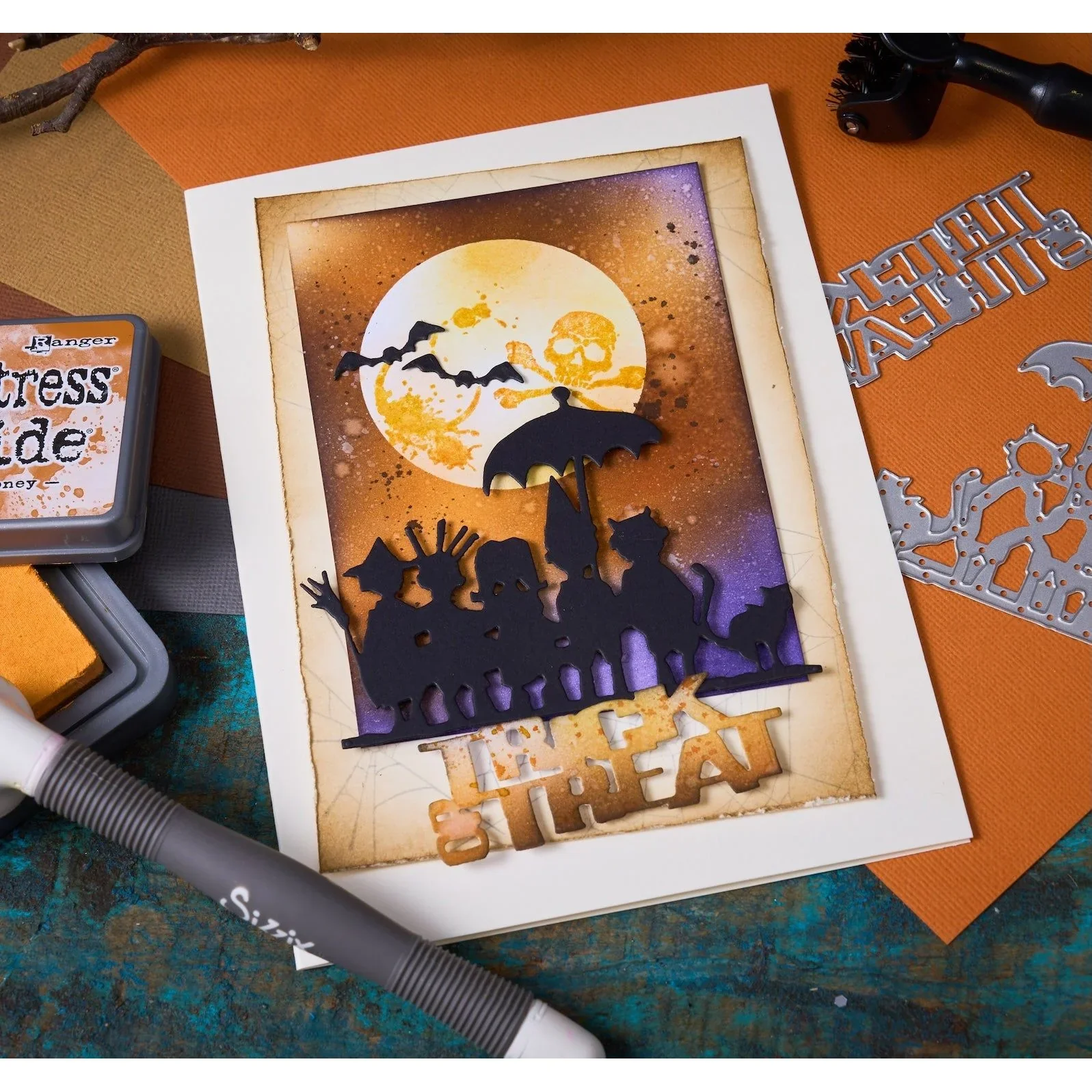 Sizzix Thinlits Halloween Die Bundle by Tim Holtz - Image 22