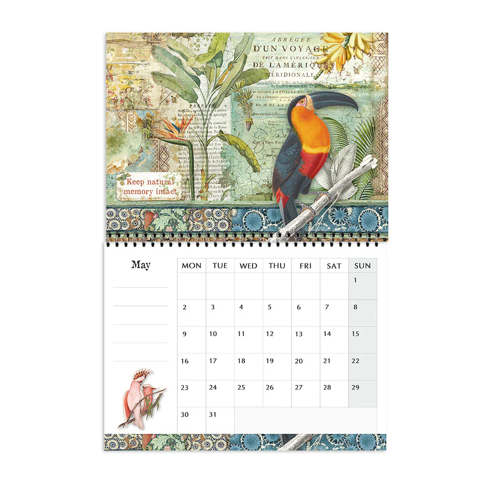 Stamperia Amazonia Calendar 2022 - Image 6